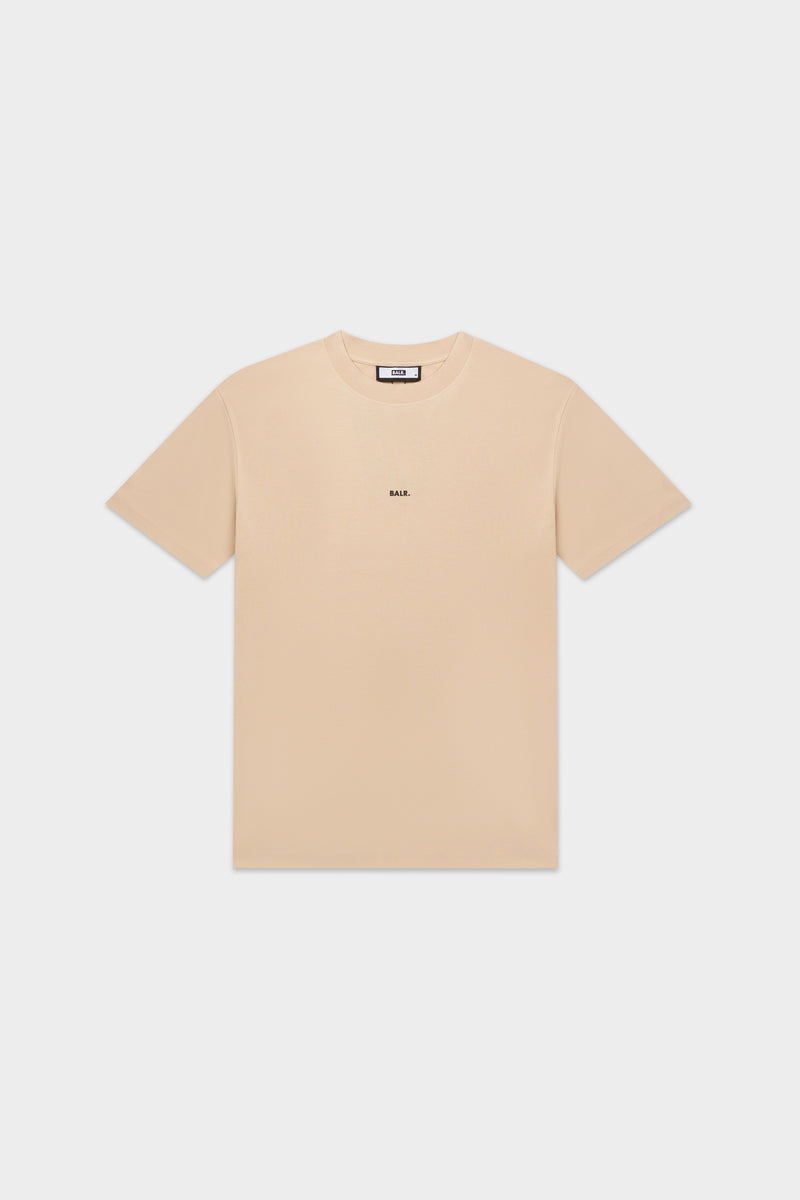 Marque Box Fit T-shirt Sesame