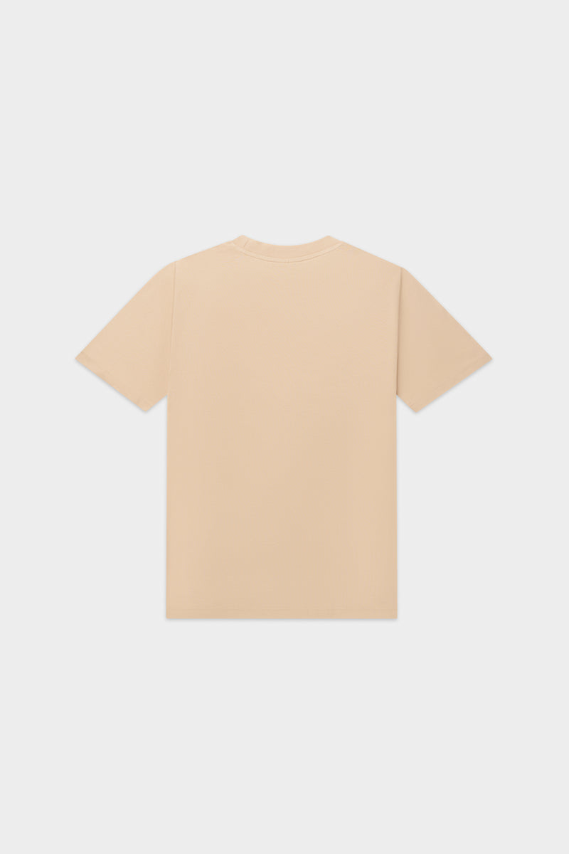 Marque Box Fit T-shirt Sesame