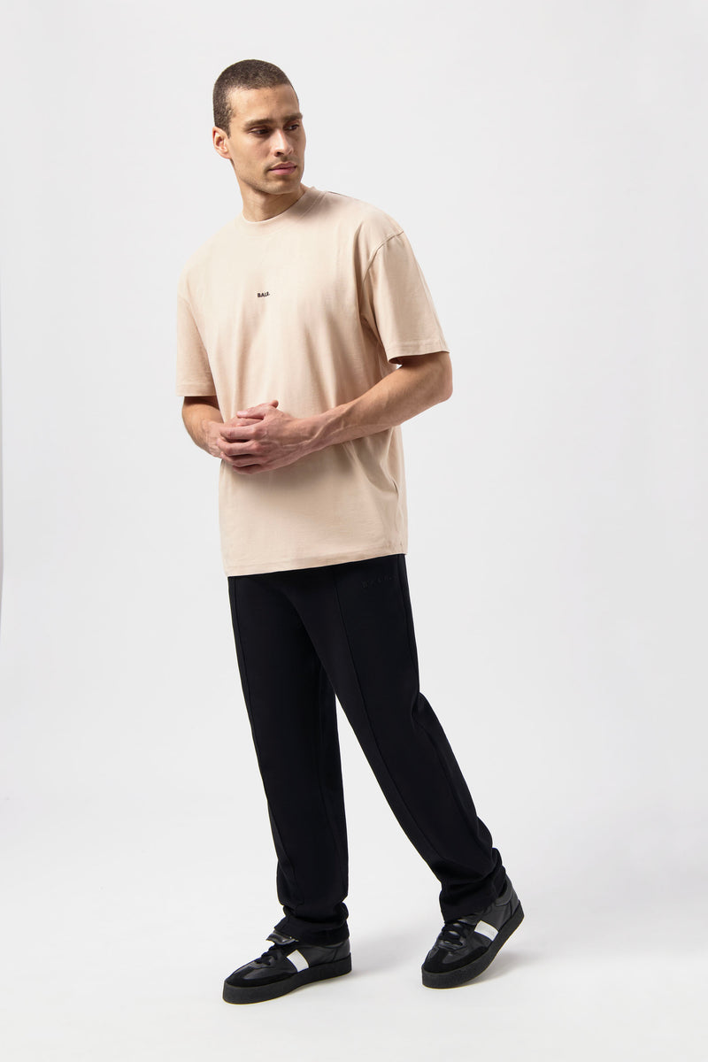 Marque Box Fit T-shirt Sesame