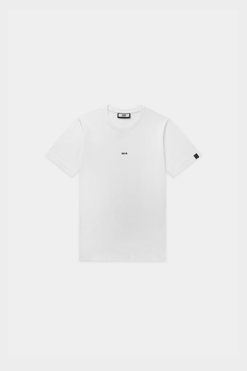 Marca regular Fit Camiseta blanca brillante