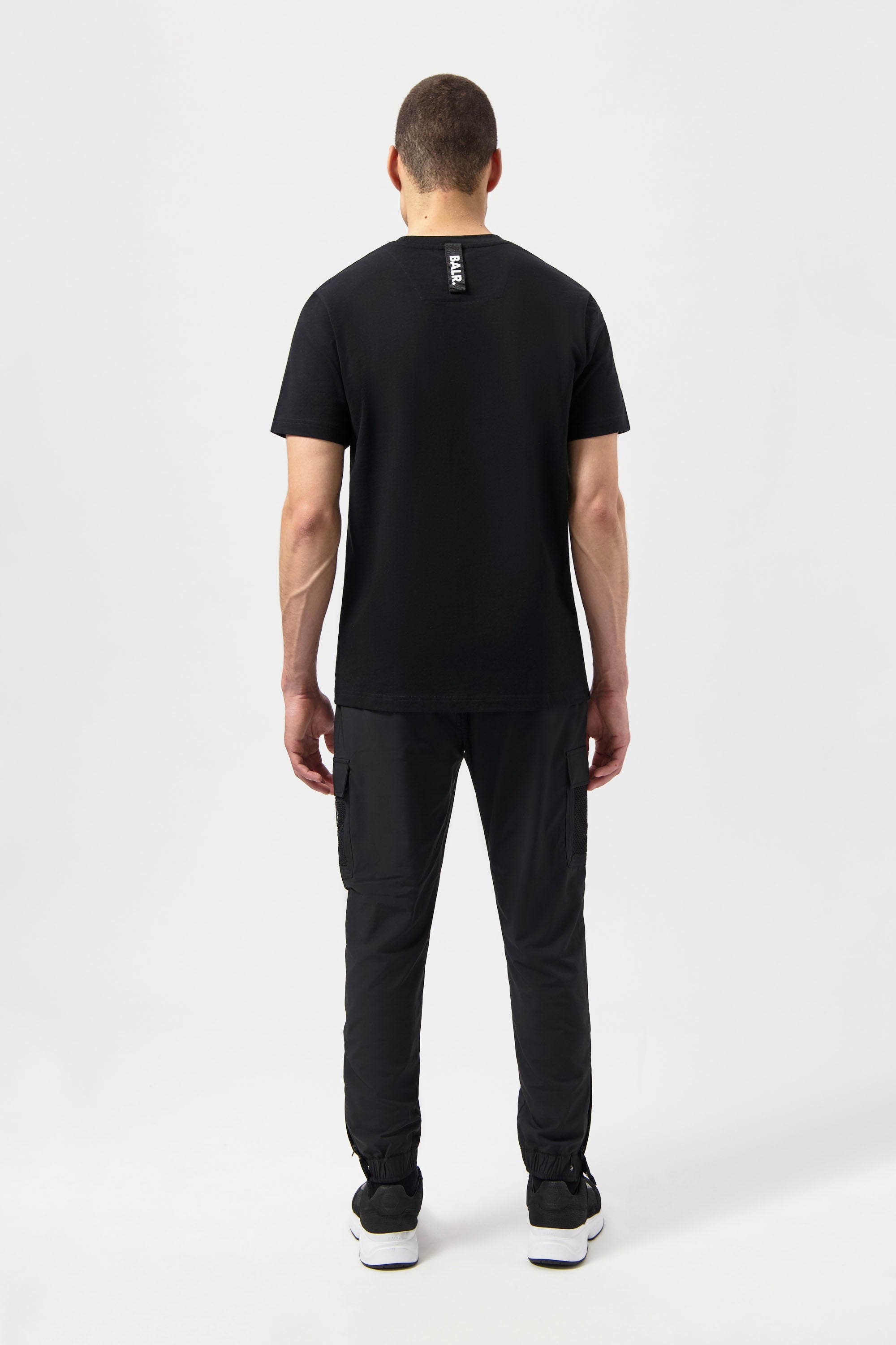 Hexline Regular Fit T-shirt Jet noir