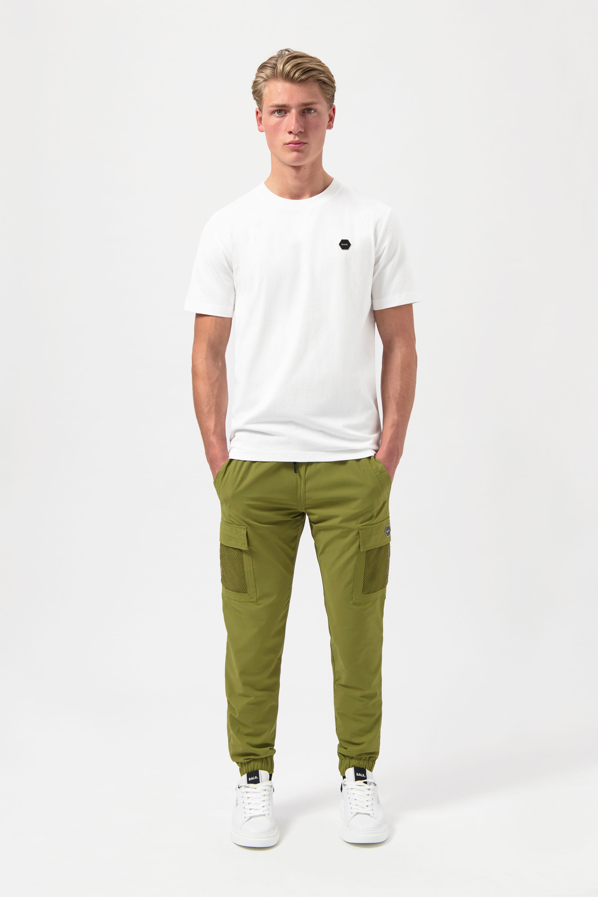 Hexline Regular Fit Camiseta Bright White