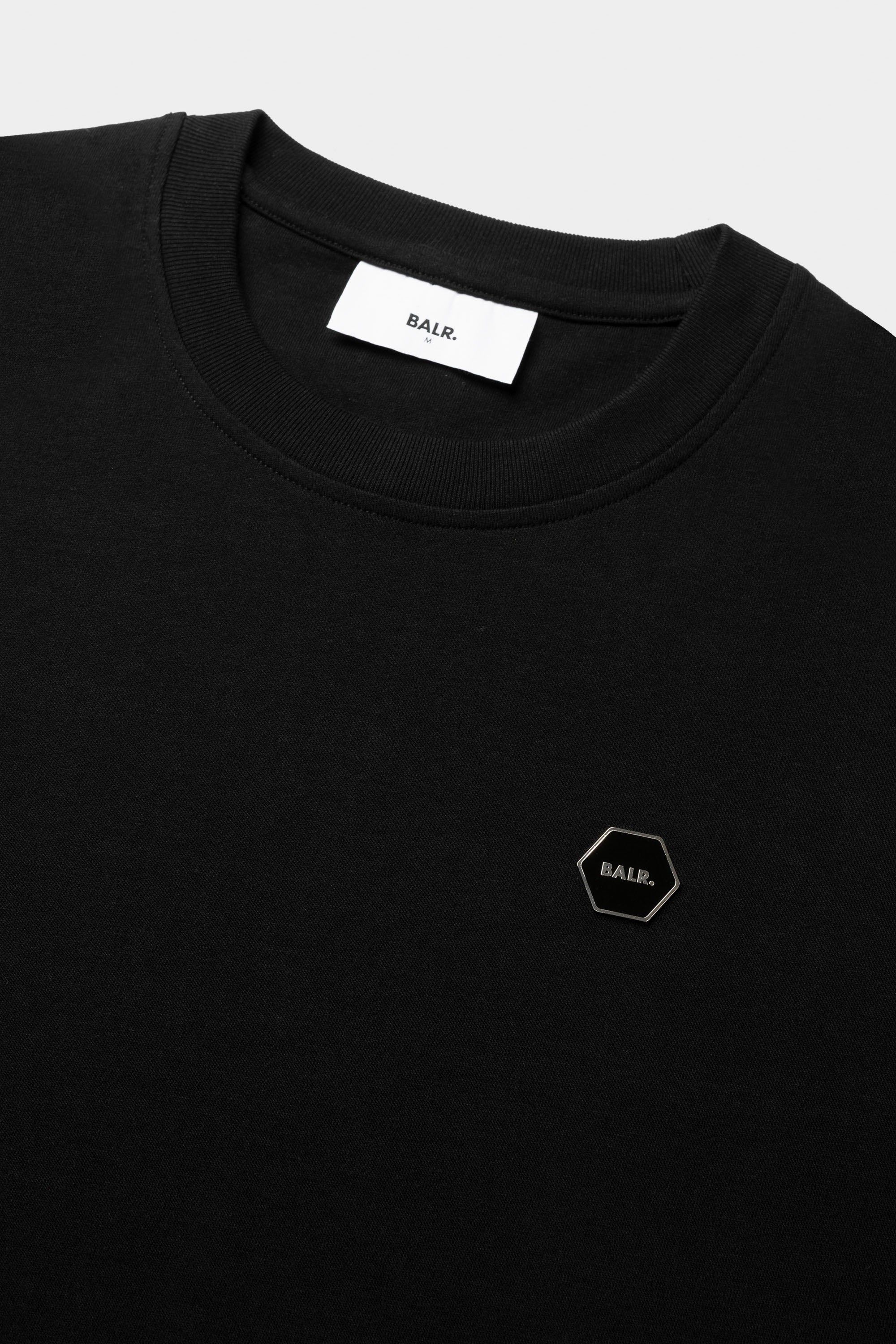 Hexline Regular Fit T-shirt Jet noir