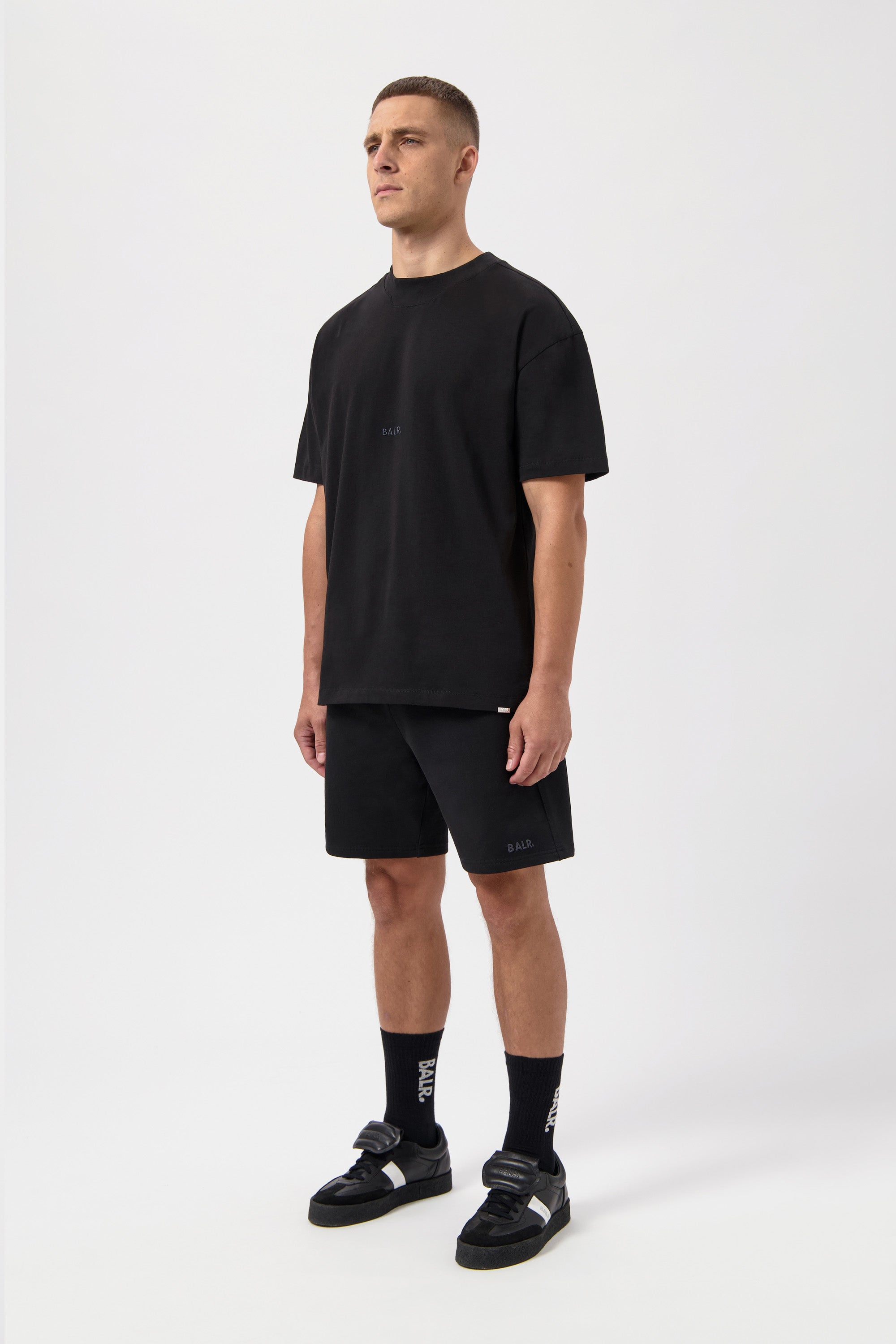 Logo Box T-shirt Jet noir