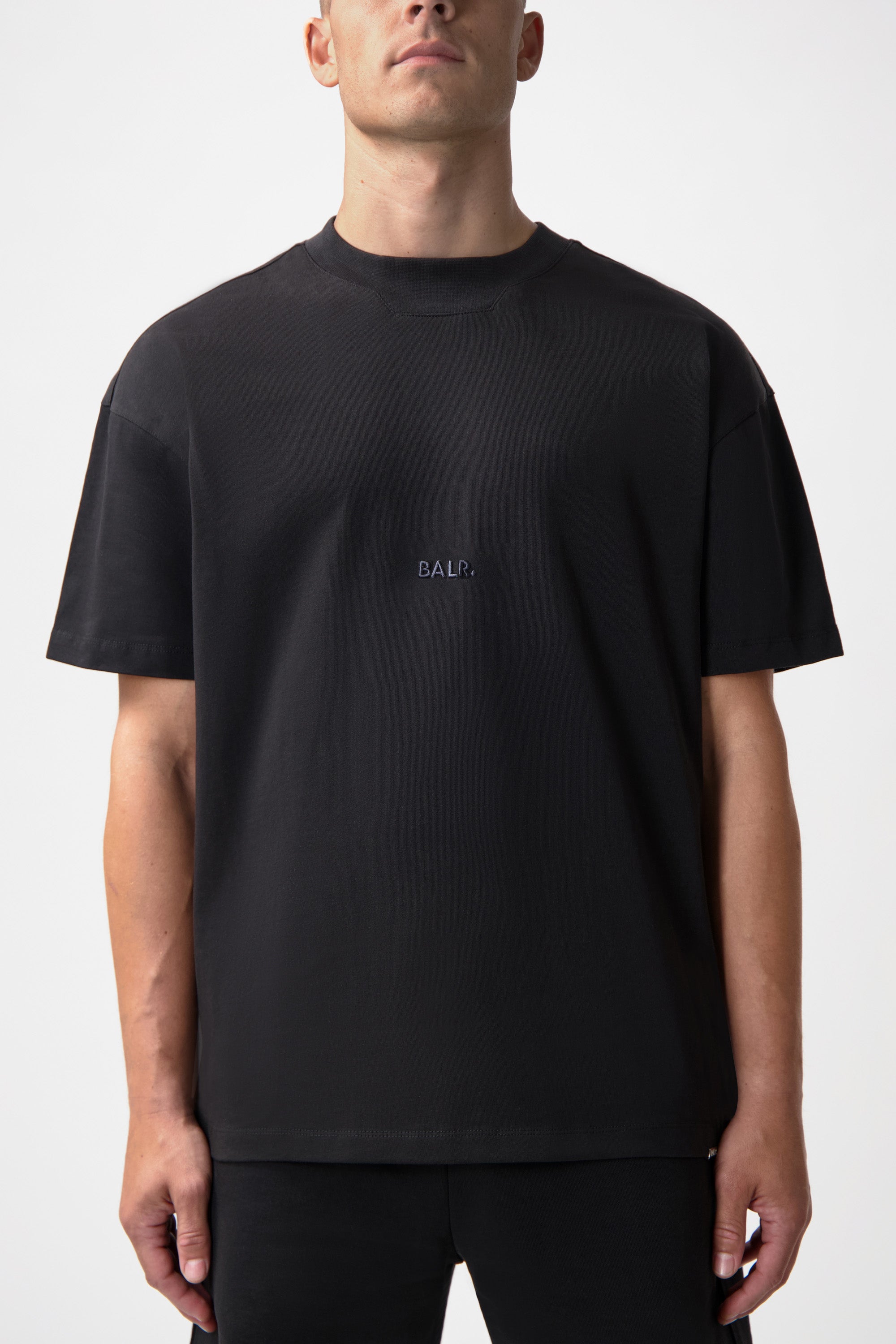 Logo Box T-shirt Jet noir