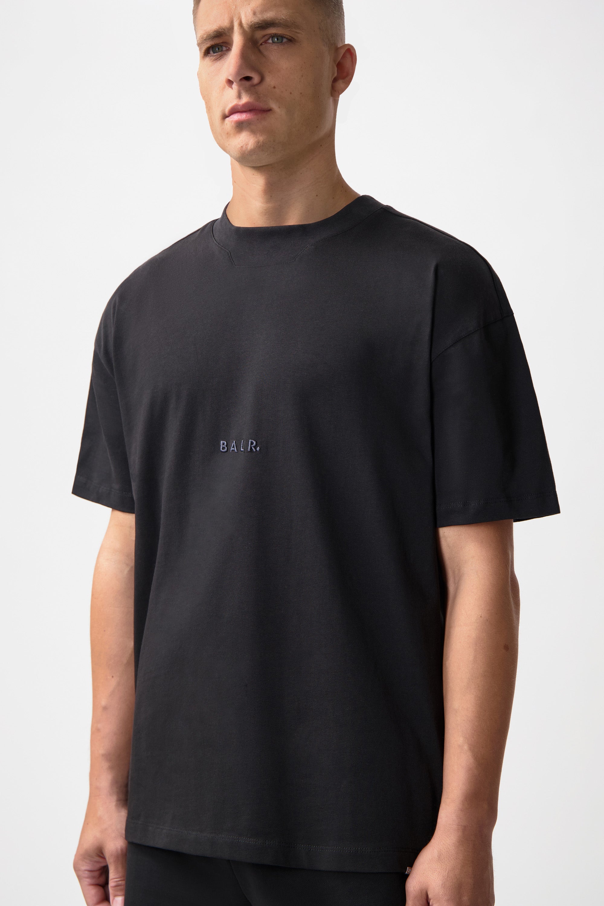 Logo Box T-shirt Jet noir