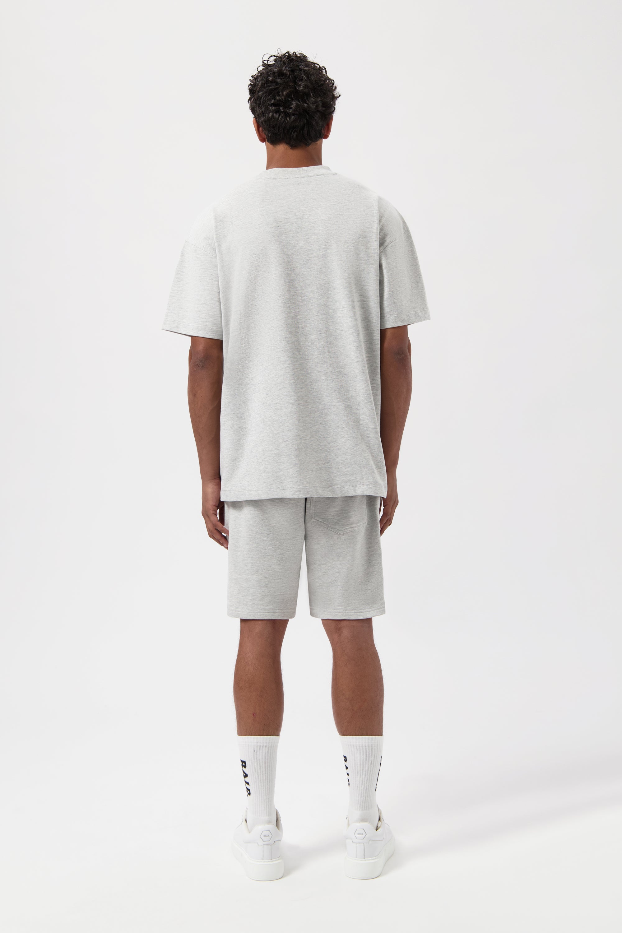 Logo Box Camiseta LT Grey Melange