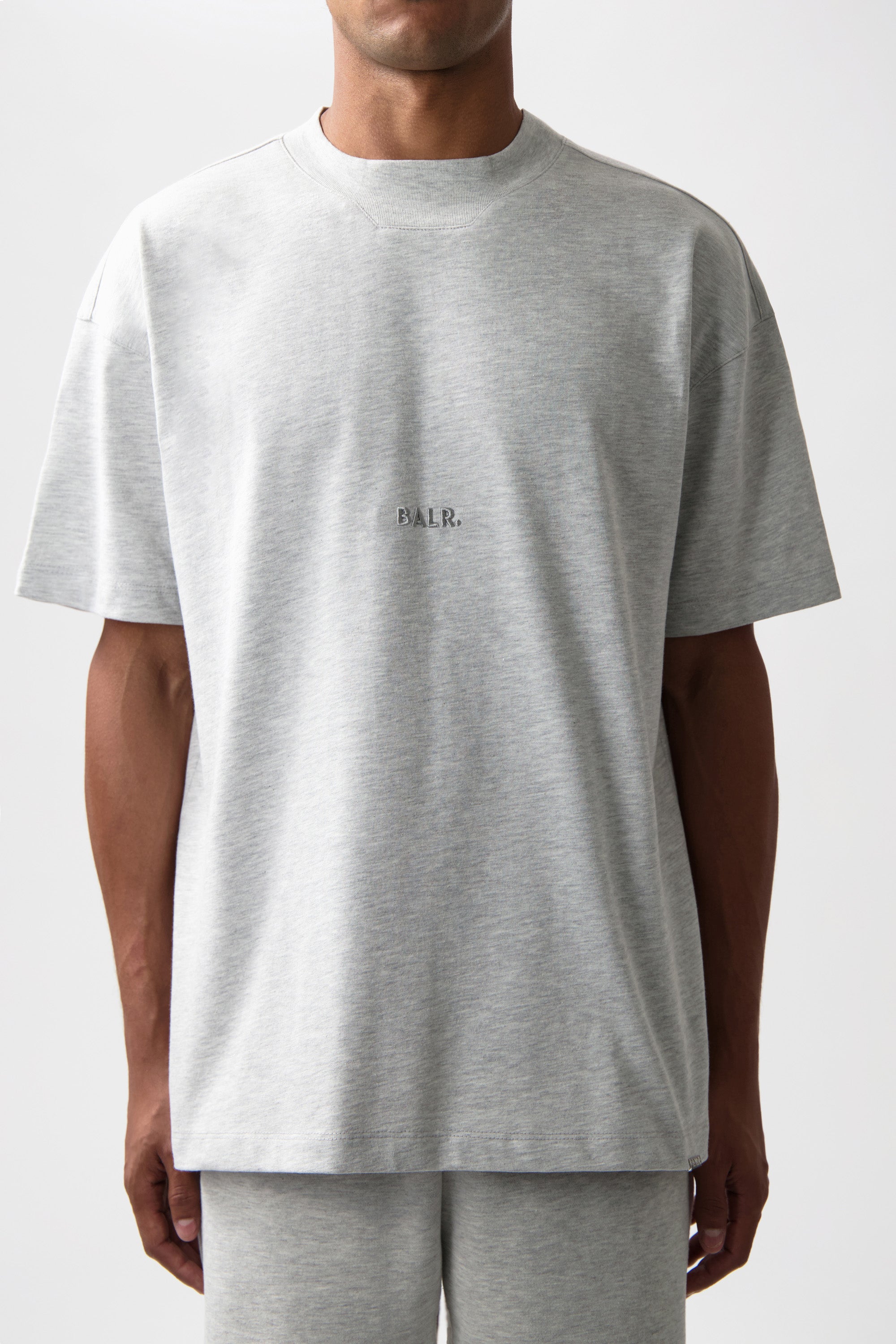 Logo Box Camiseta LT Grey Melange