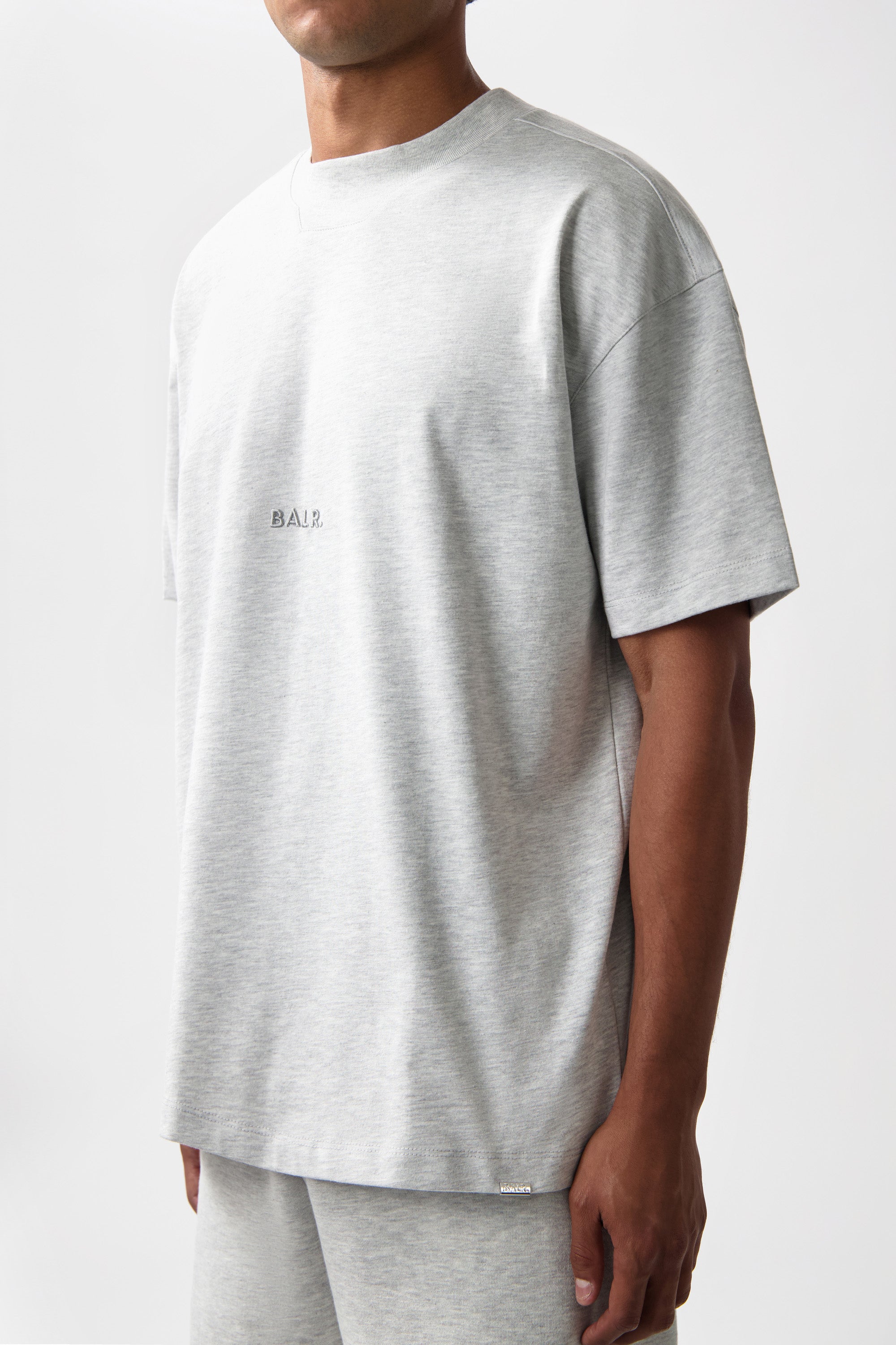 Logo Box Camiseta LT Grey Melange