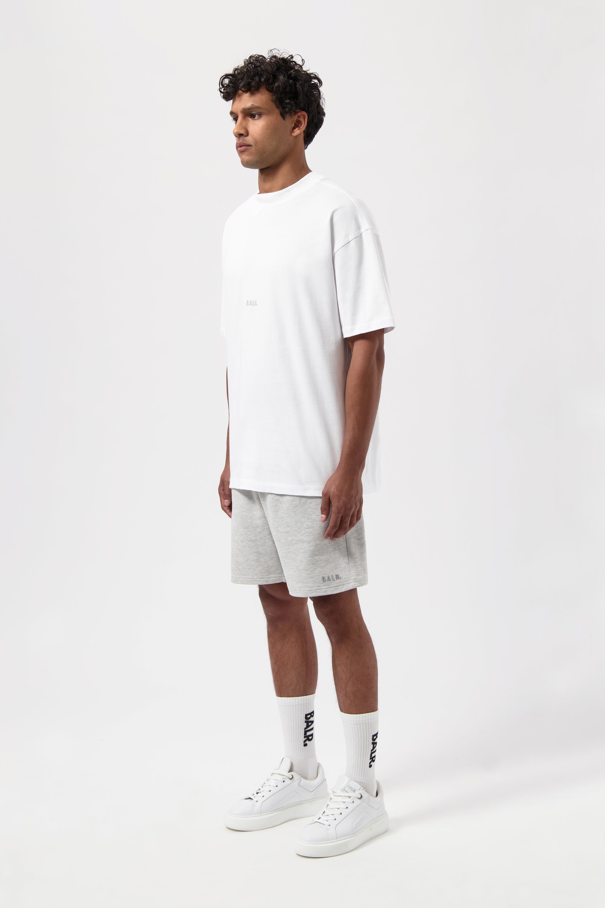 Logo Box Camiseta Bright White