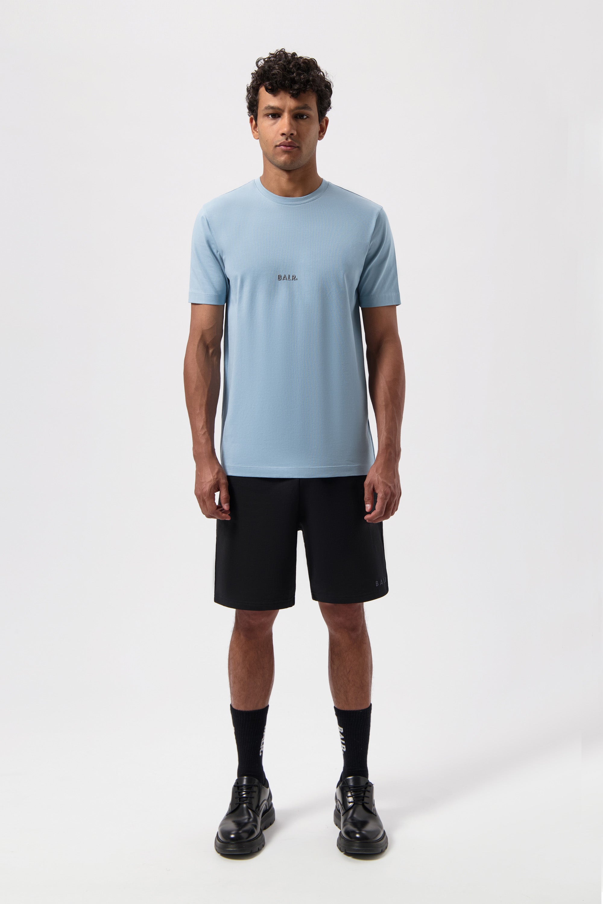 Logo Slim T-shirt arona bleu
