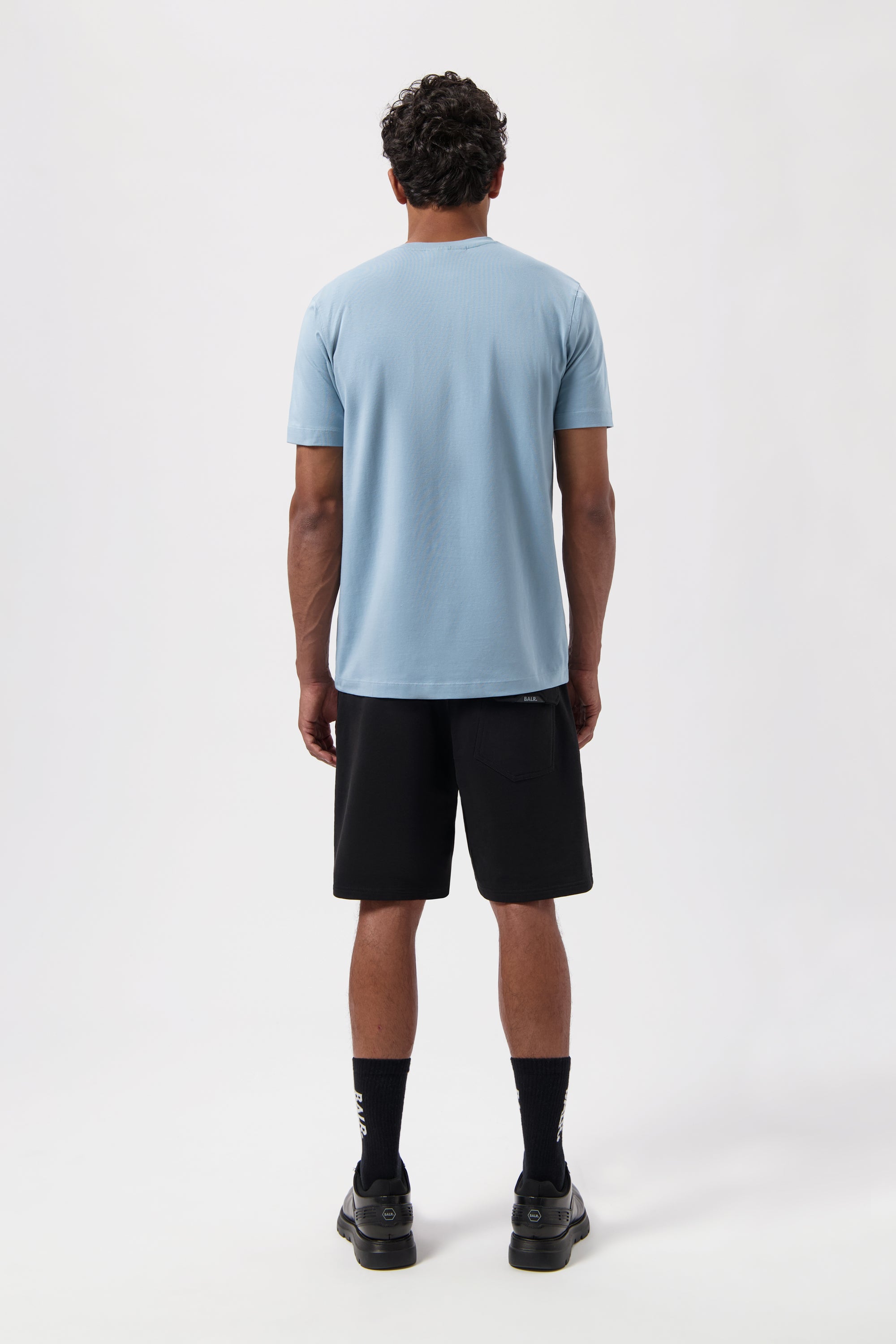 Logo Slim T-shirt arona bleu
