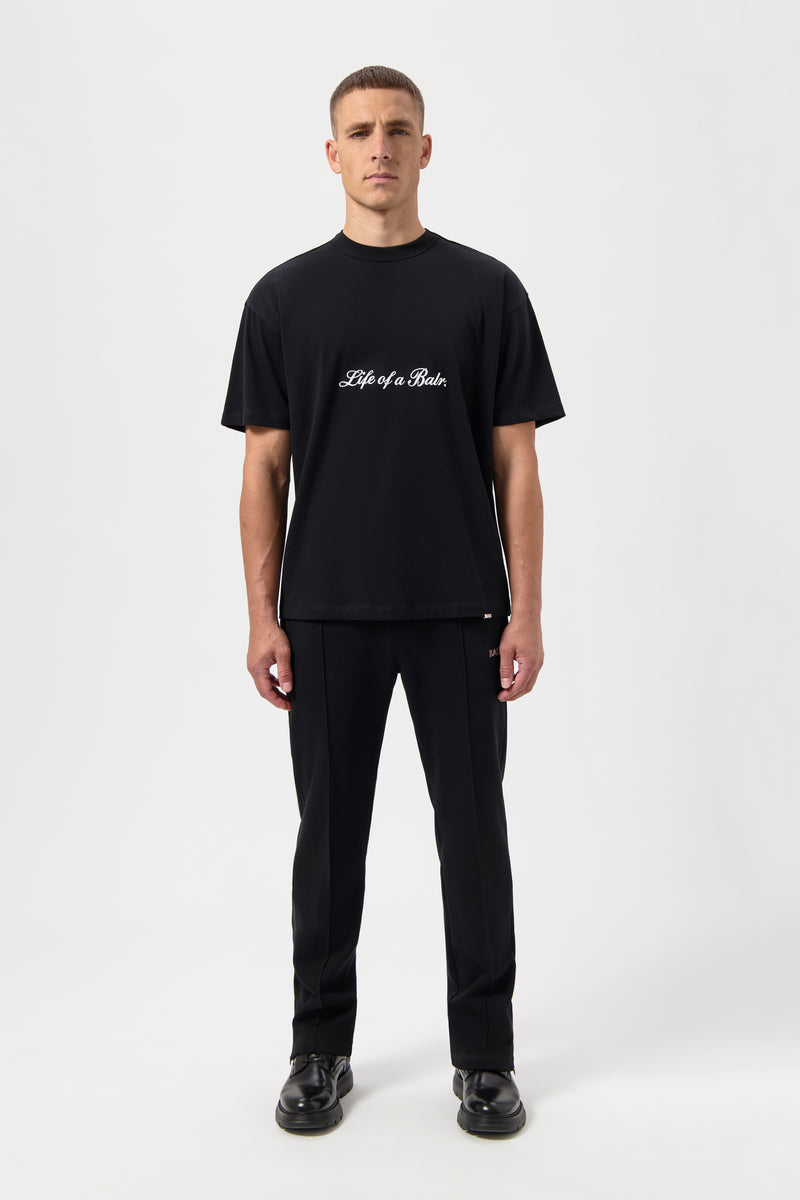 Identität Box T-Shirt Jet Black