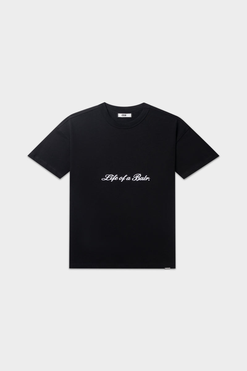 Identität Box T-Shirt Jet Black