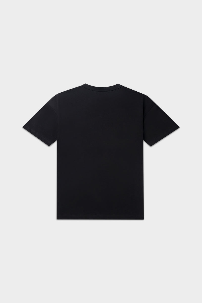 Identität Box T-Shirt Jet Black