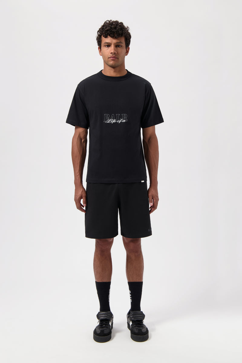 Skript T-Shirt Jet Black
