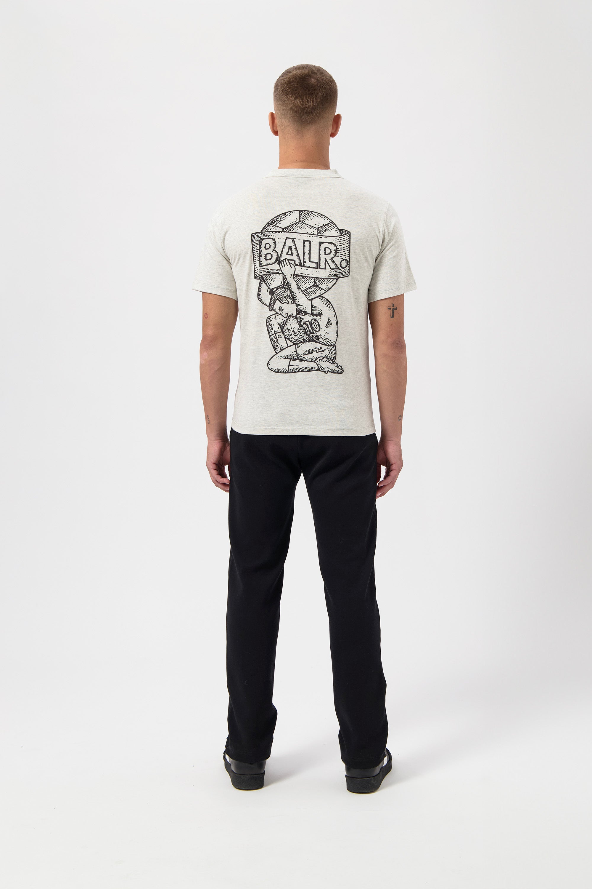 Gotl titan t-shirt gris melange