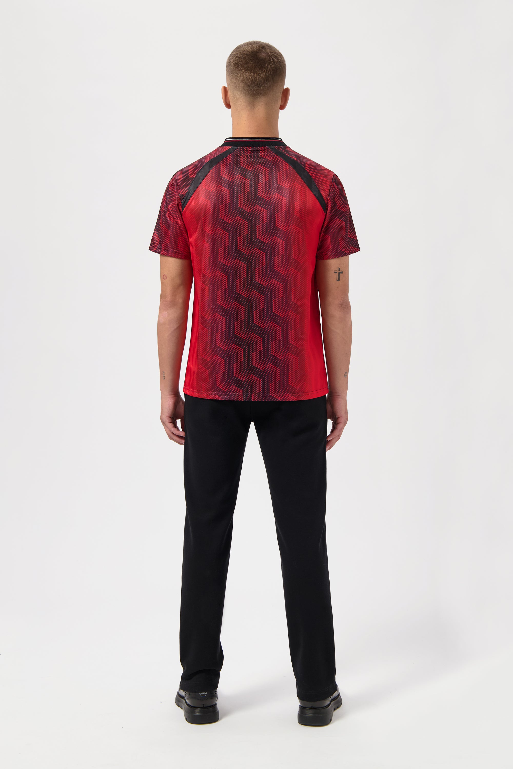 Hex Jersey de football Salsa Red