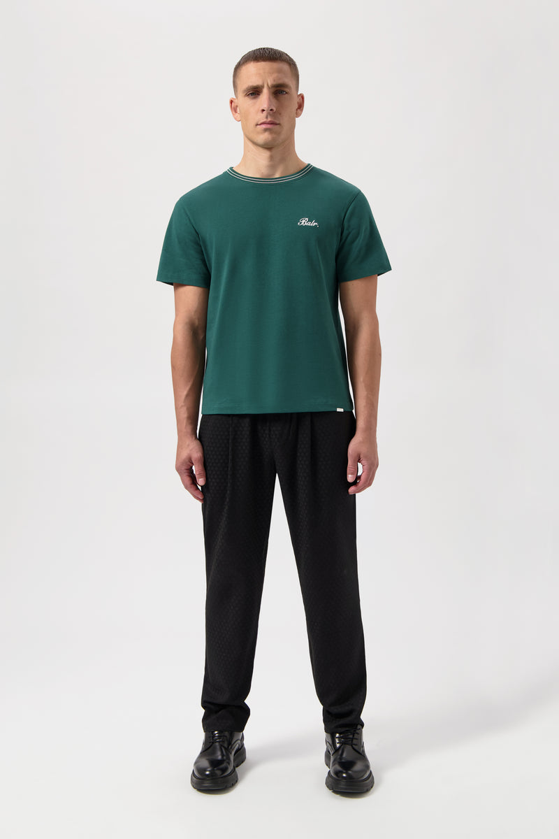 T-shirt de bande vert botanique