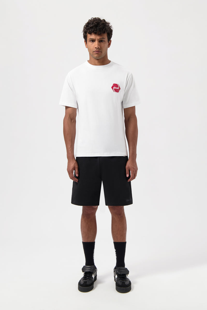 T-shirt vortex Bright White