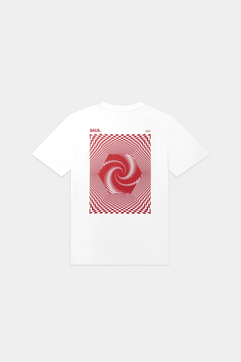 T-shirt vortex Bright White