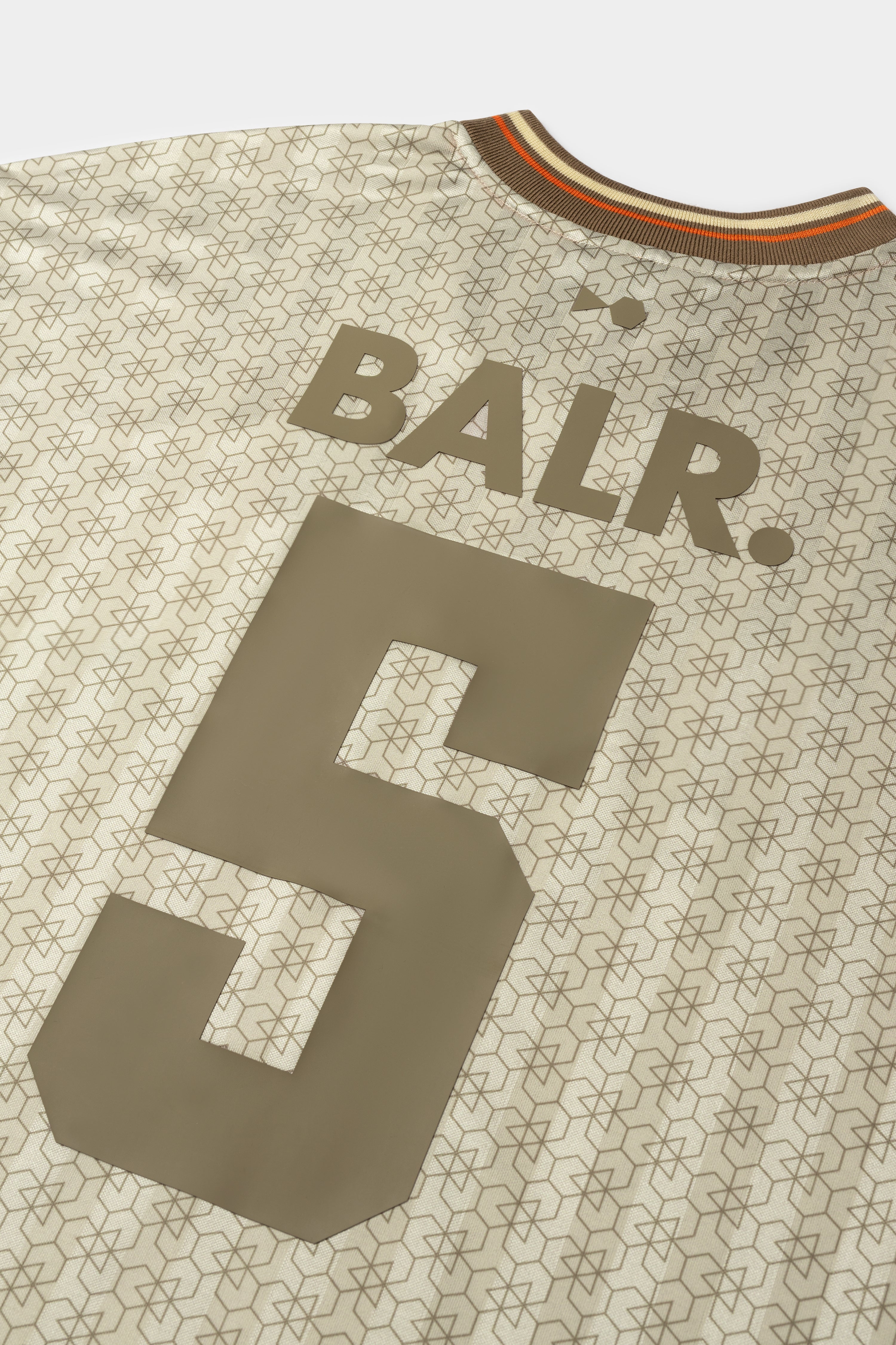 BALR. X FIVE Jersey de fútbol Whitecap Gray