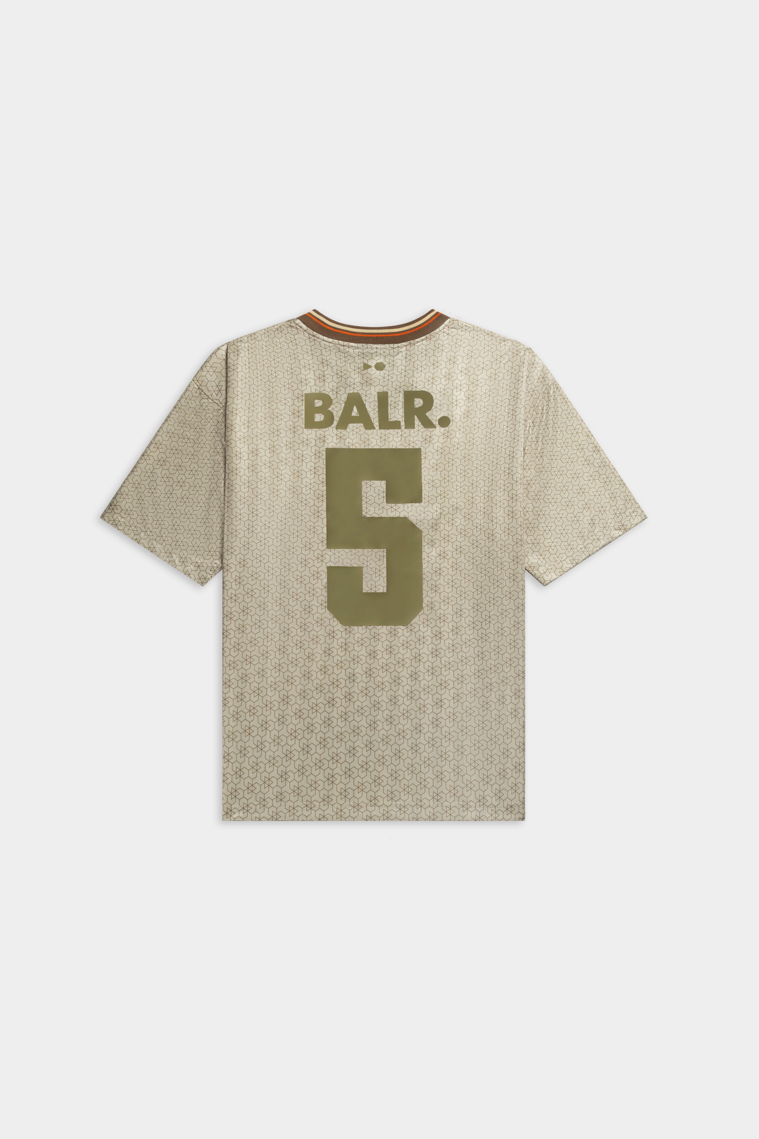 BALR. X FIVE Jersey de fútbol Whitecap Gray