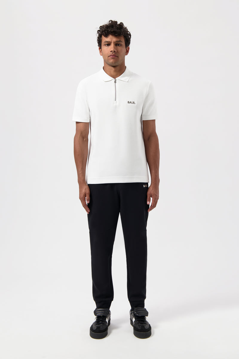Q-Series Regular Fit Chemise polo Bright White