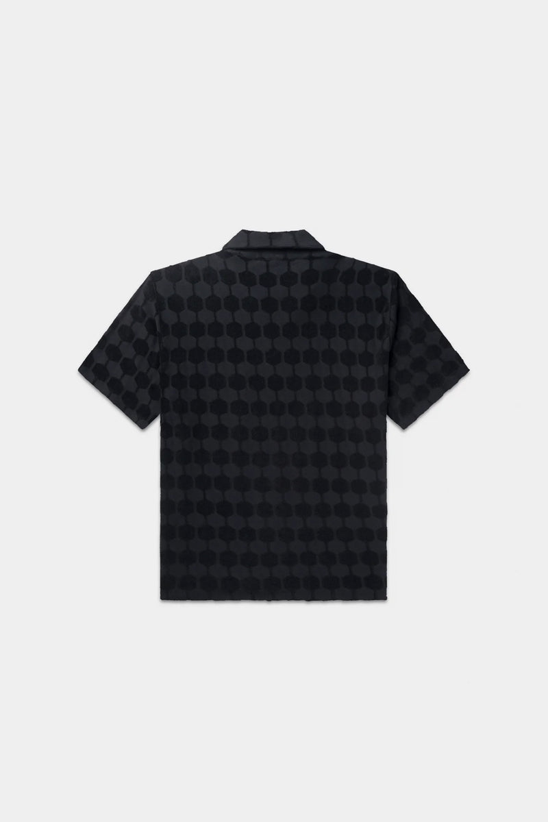 Terry Box Hemd Jet Black