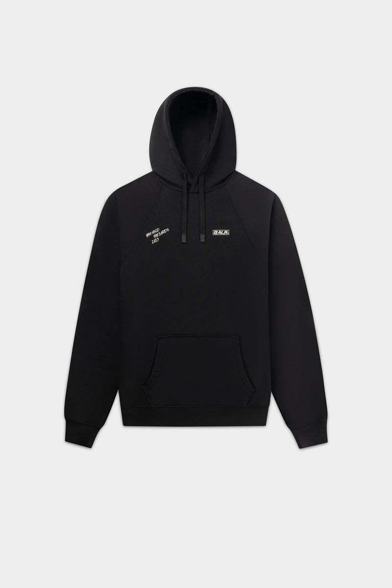 The Club Box Fit Sweat à capuche noir