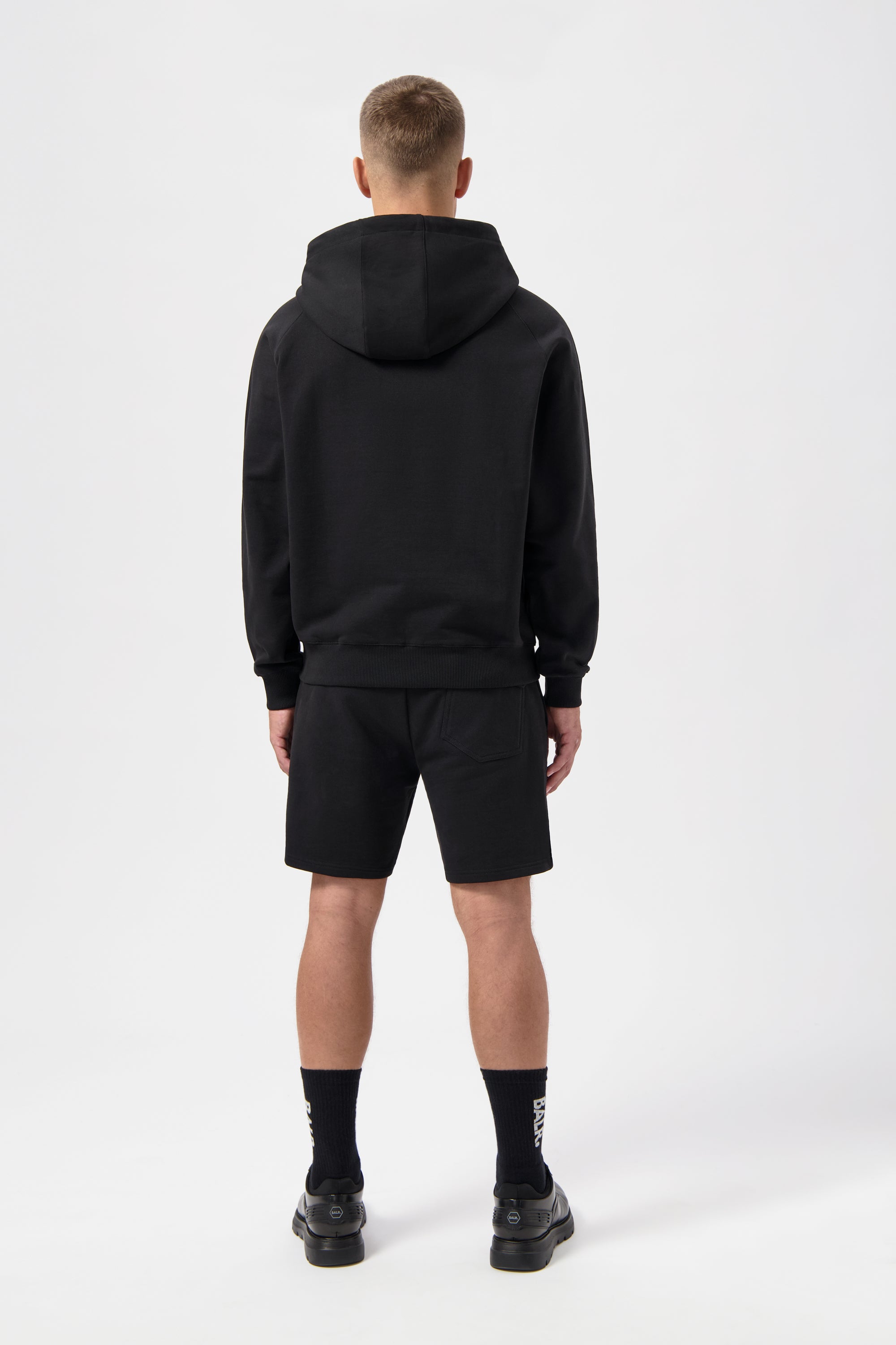 Logo Hoodie Jet Black