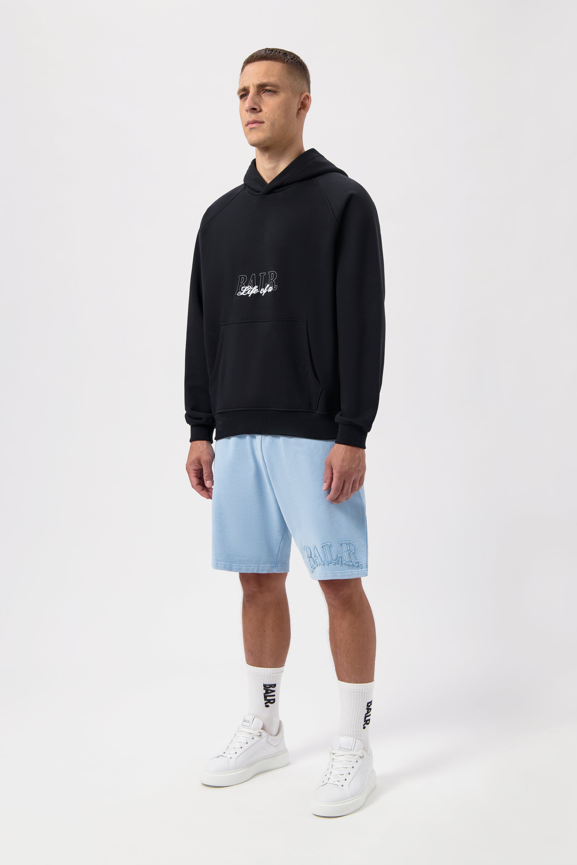 Scénario Relaxed Fit Sweat à capuche noir