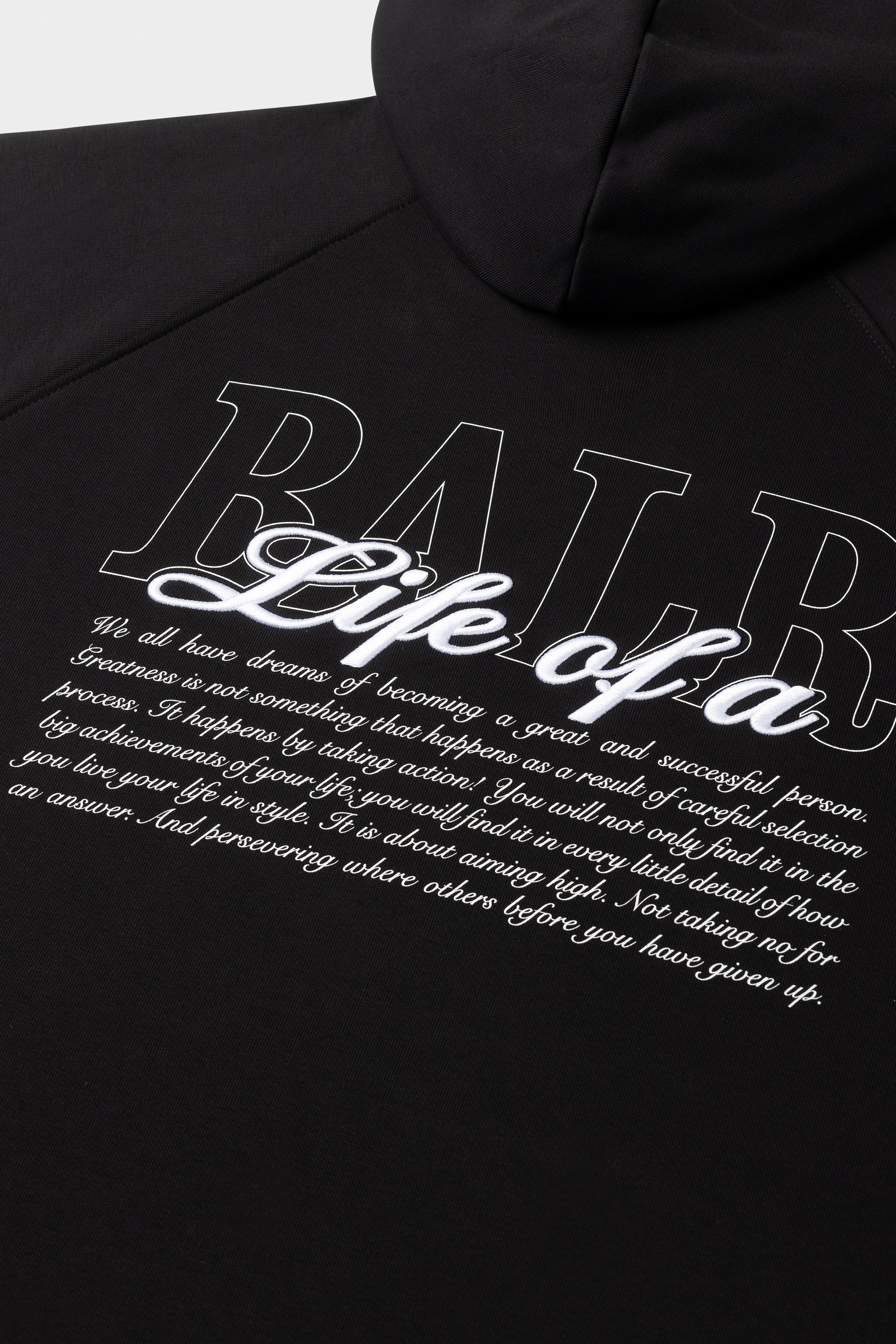 Scénario Relaxed Fit Sweat à capuche noir