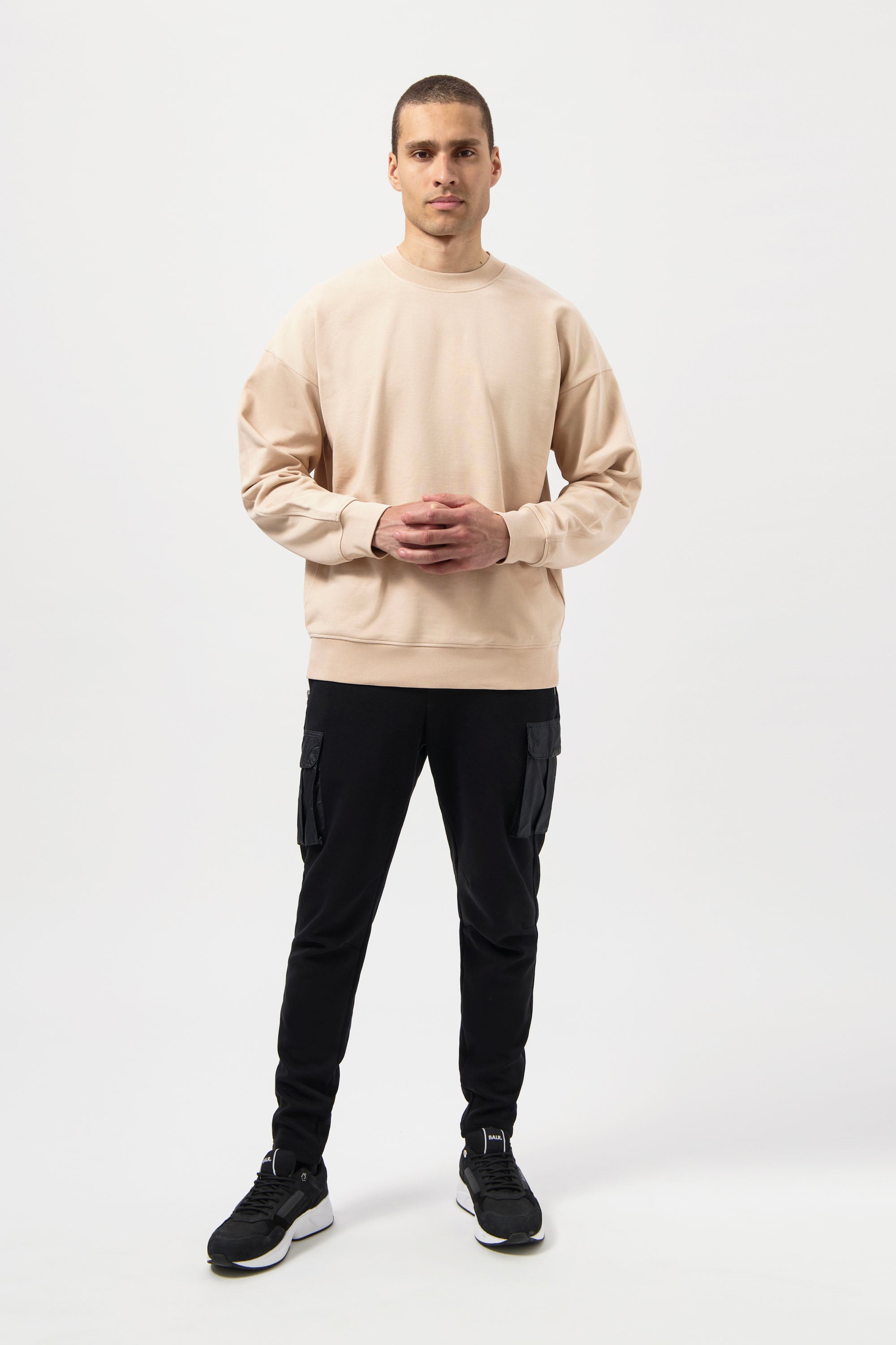 Game Day Box Fit Sudadera Sesame