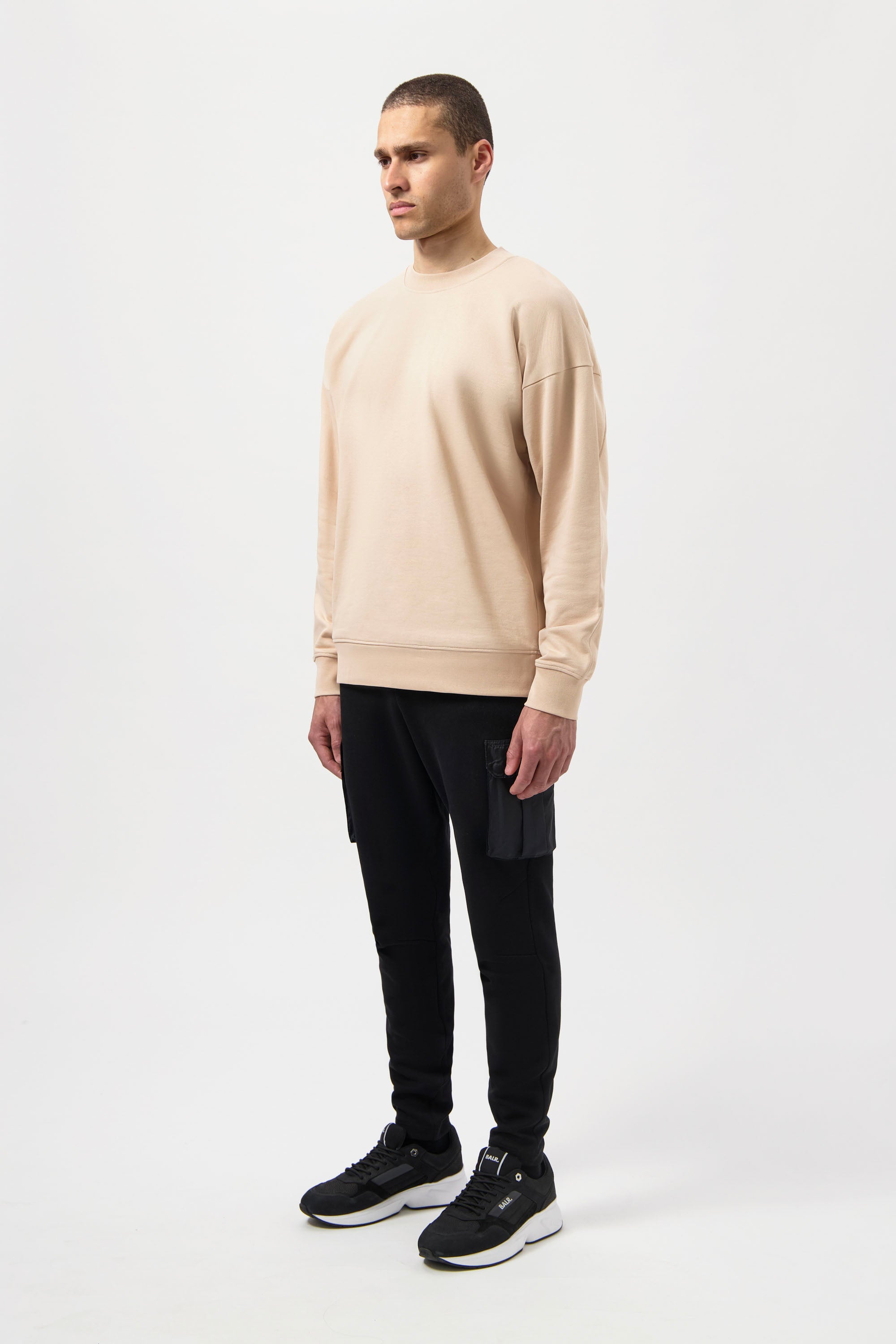 Game Day Box Fit Sudadera Sesame