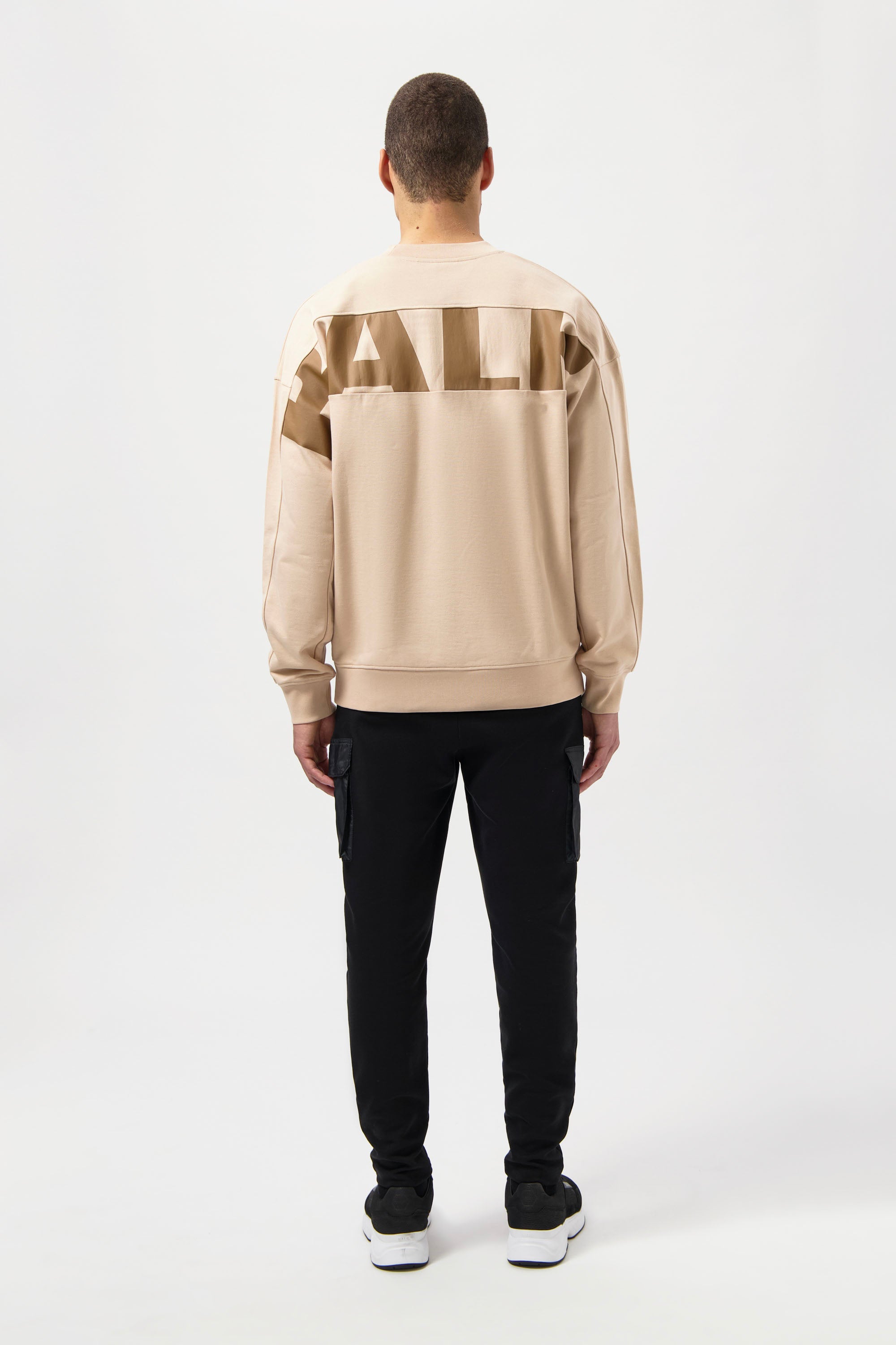Game Day Box Fit Sudadera Sesame