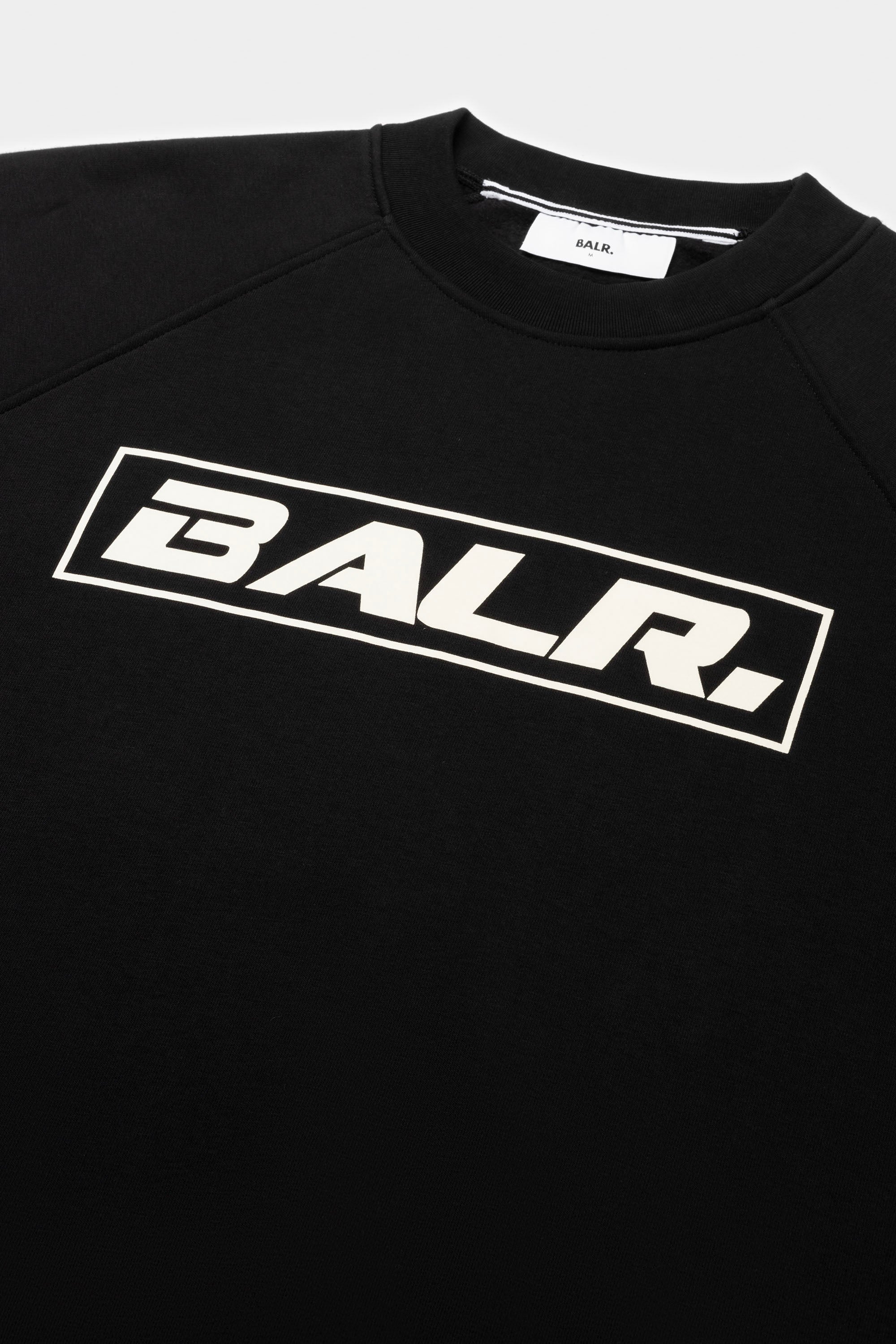 The Club Box Fit Crewneck Noir