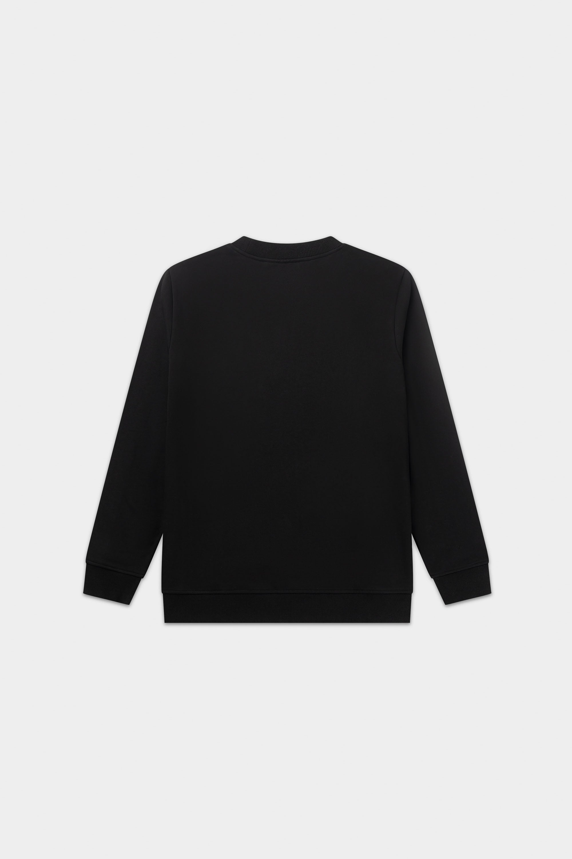 BALR. Monogram Embro Regular Fit Sudadera Jet Black/Tibetian Red