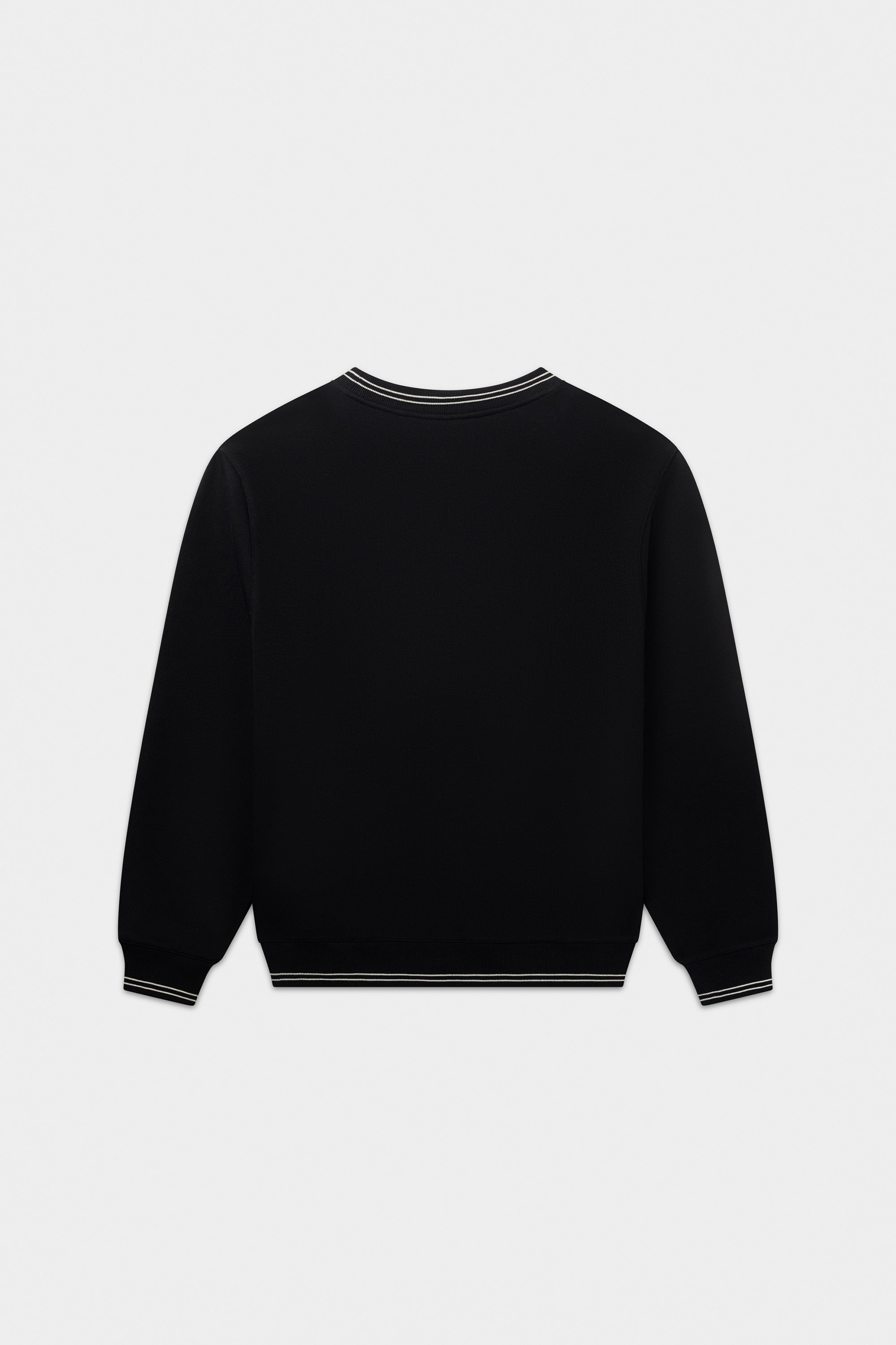 Rayado de Cinta Sudadera Jet Black