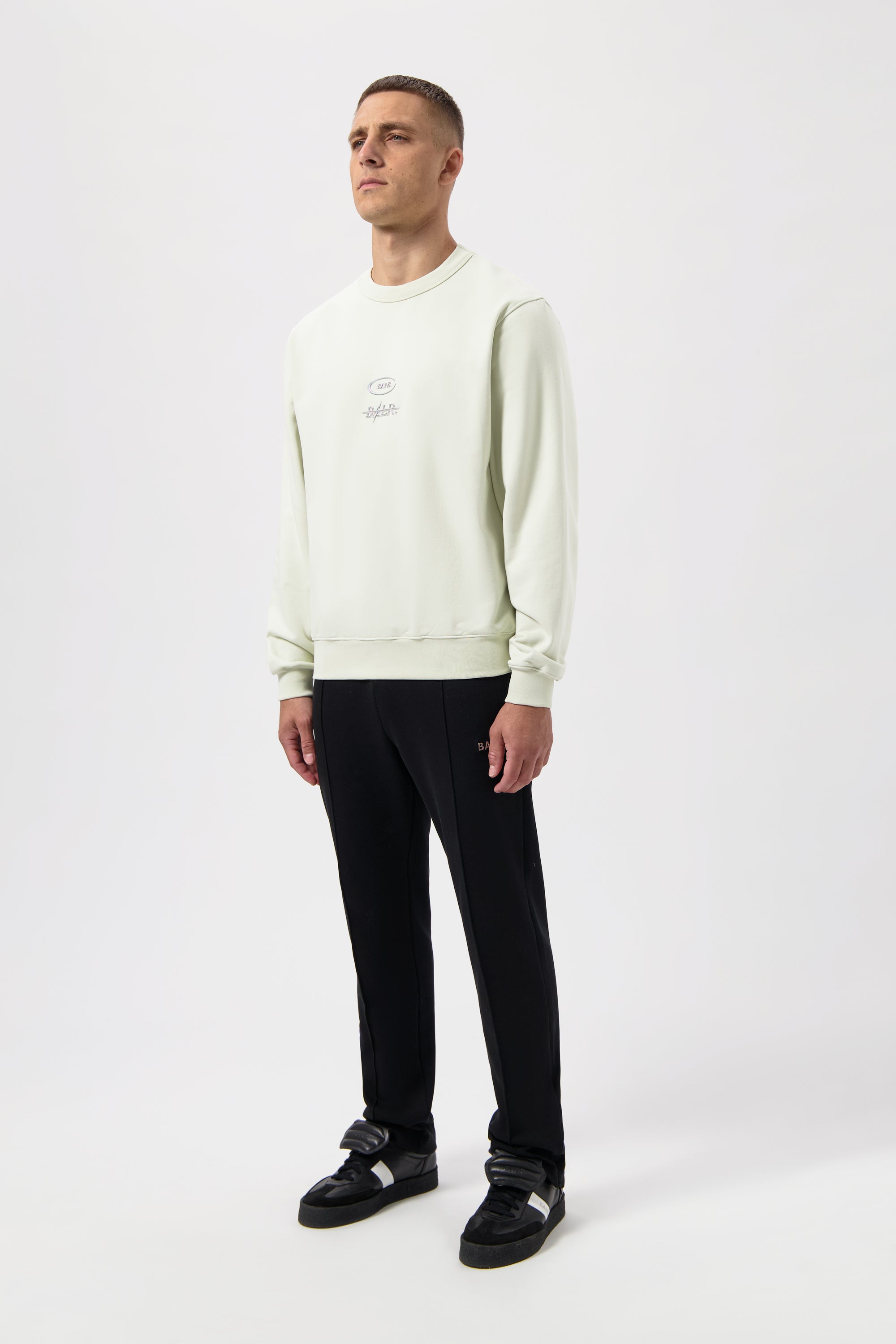 Metálico Sudadera Beige Claro