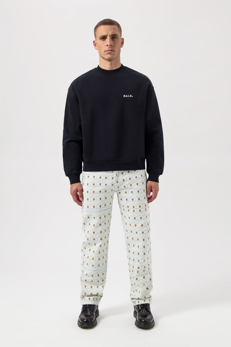 Gotl Box Crewneck Jet Black