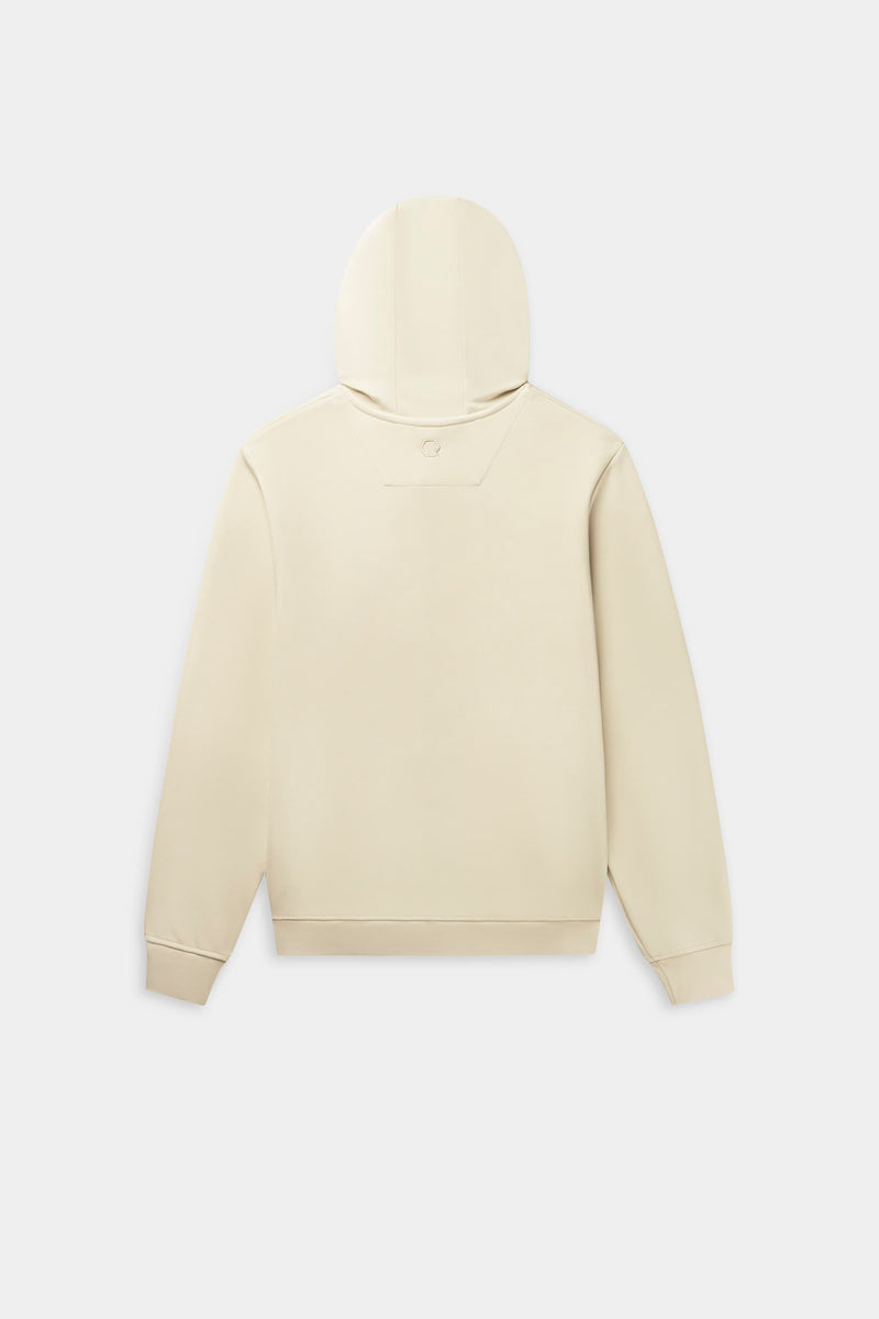 Q-Series Regular Fit Zip Through Sweatshirt à capuche White Swan