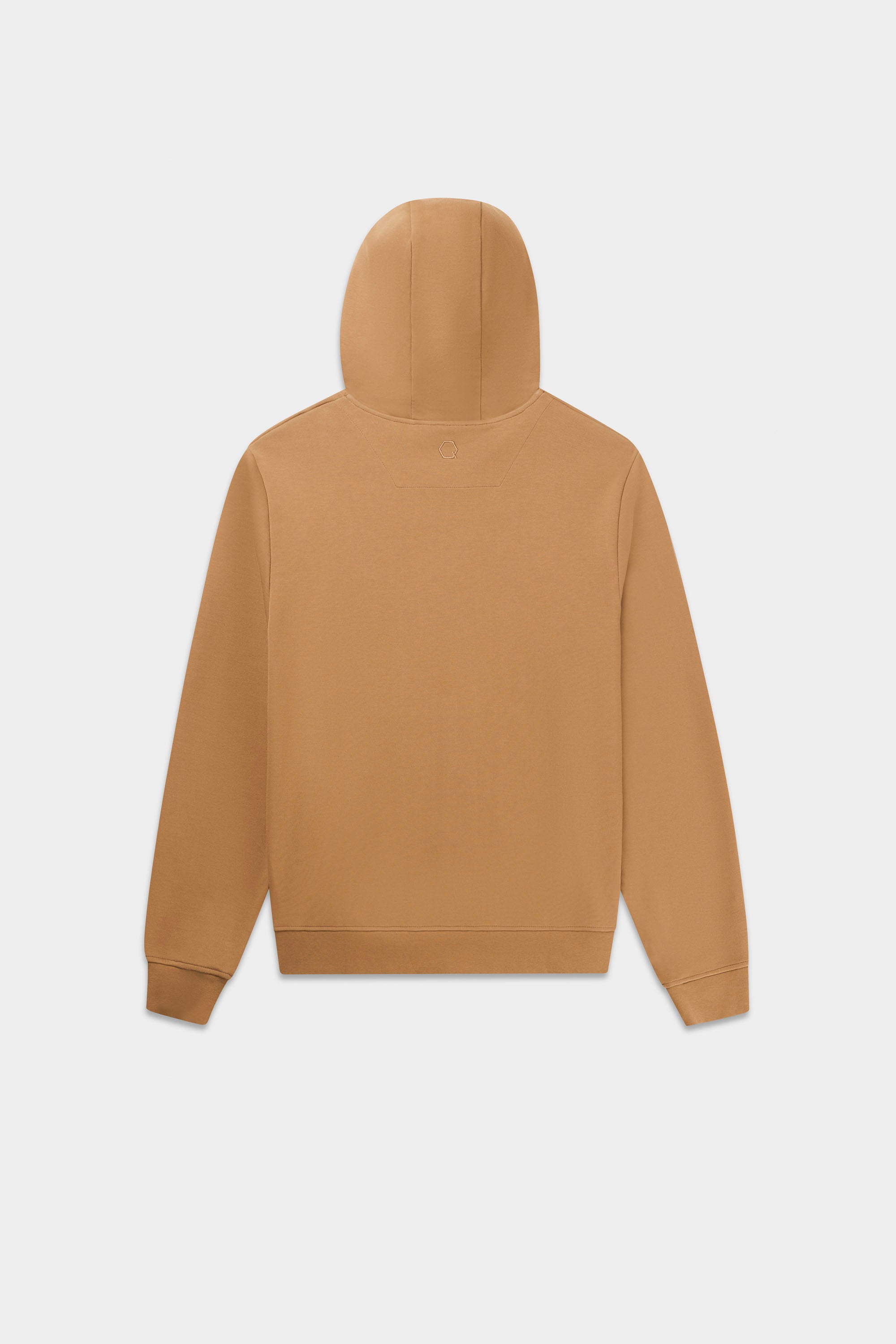 Q-Series Regular Fit Zip Through Sweatshirt à capuche Toasted Coconut