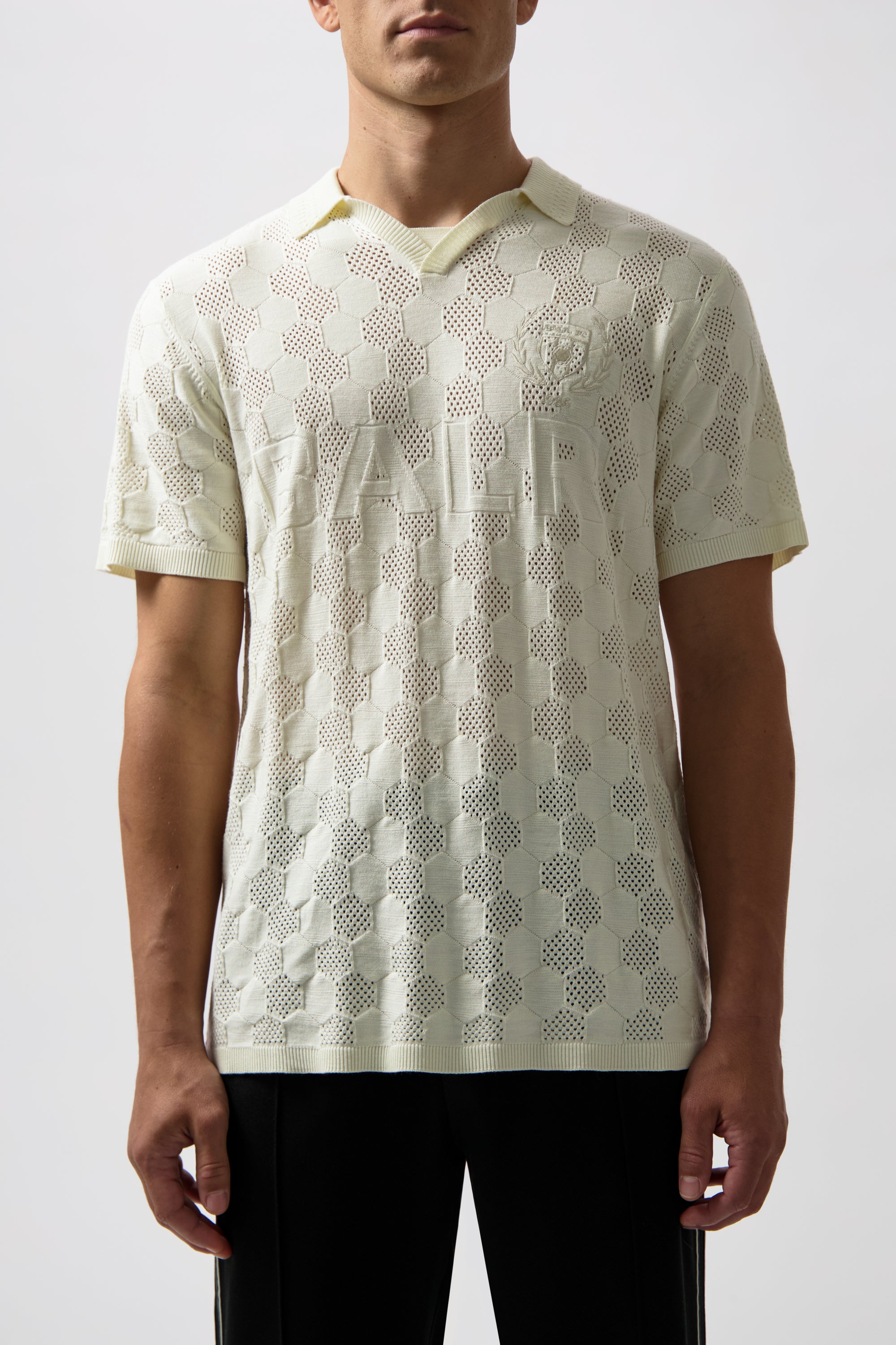 GOTL Jersey de Fútbol de Punto Beige Claro
