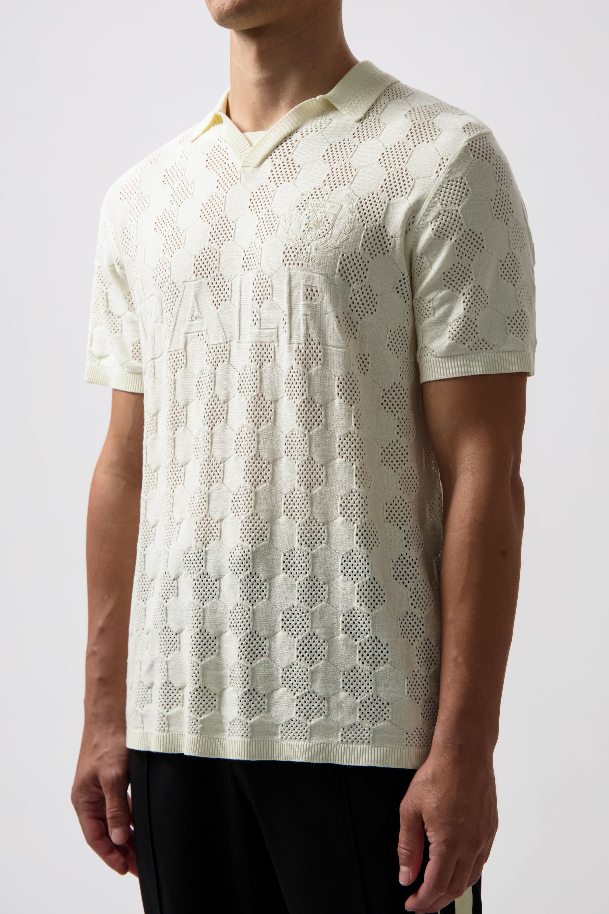 GOTL Jersey de Fútbol de Punto Beige Claro