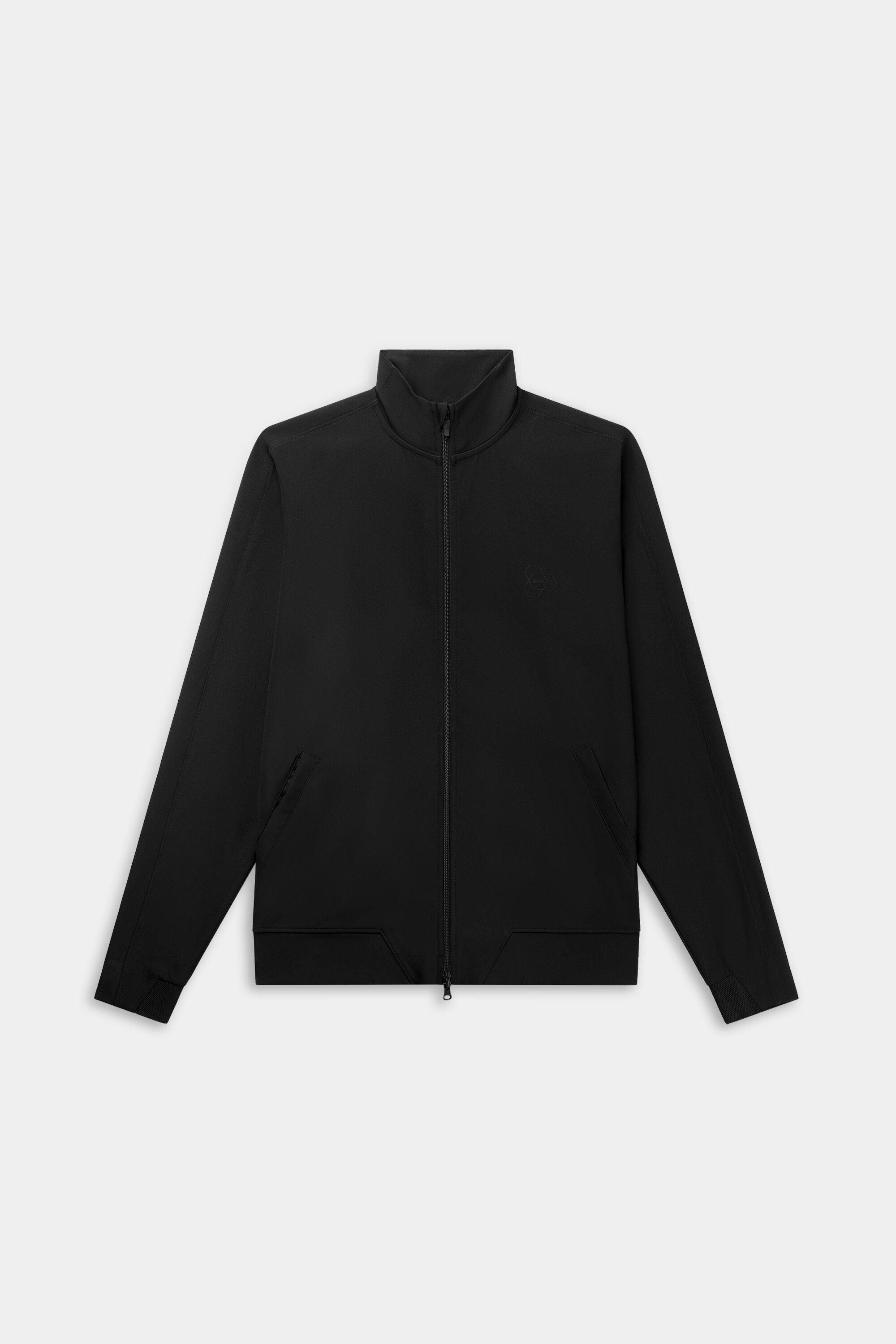 Athletic Slim Fit Chaqueta Jet Black