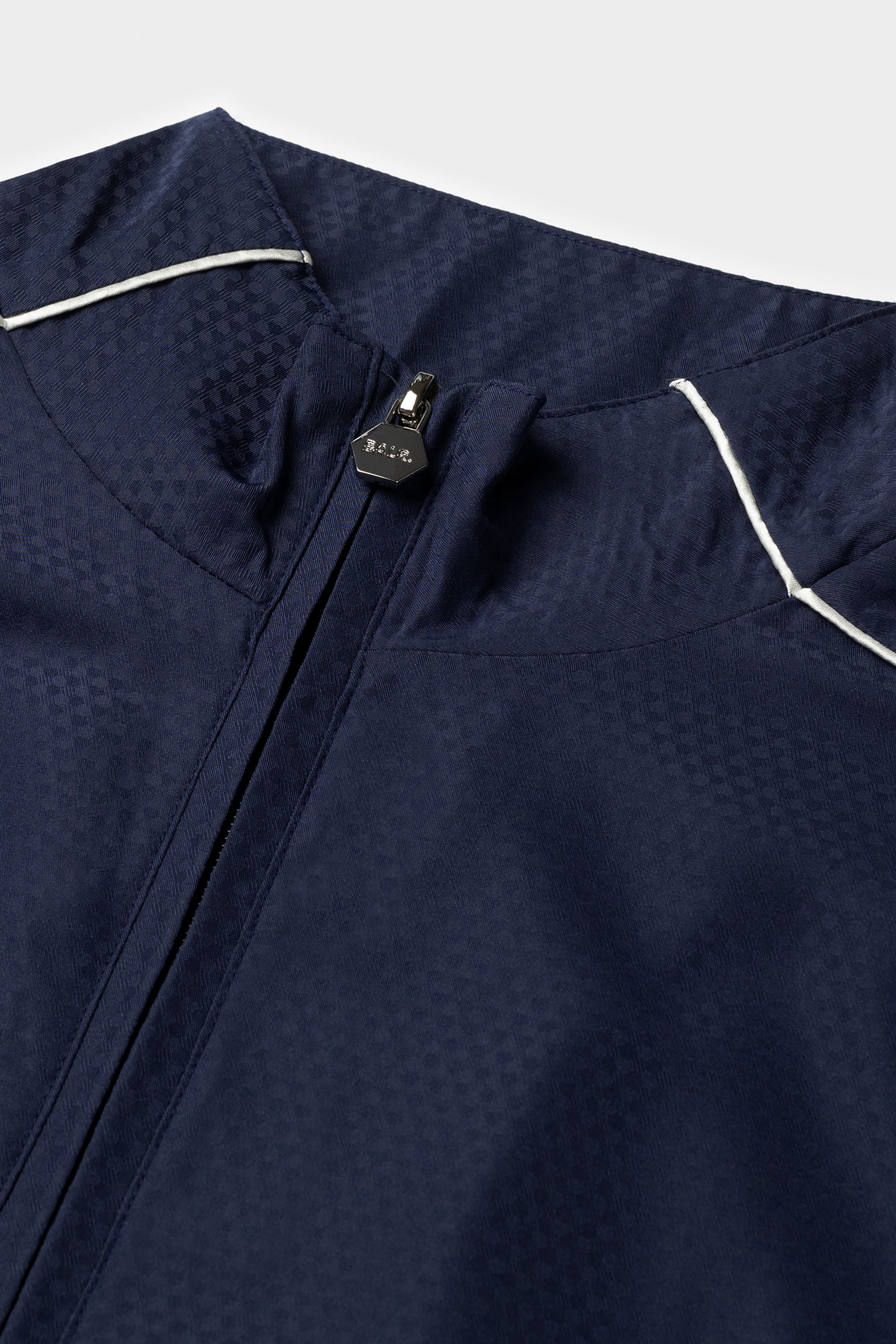 Jacquard Relaxed Track Veste Space Navy
