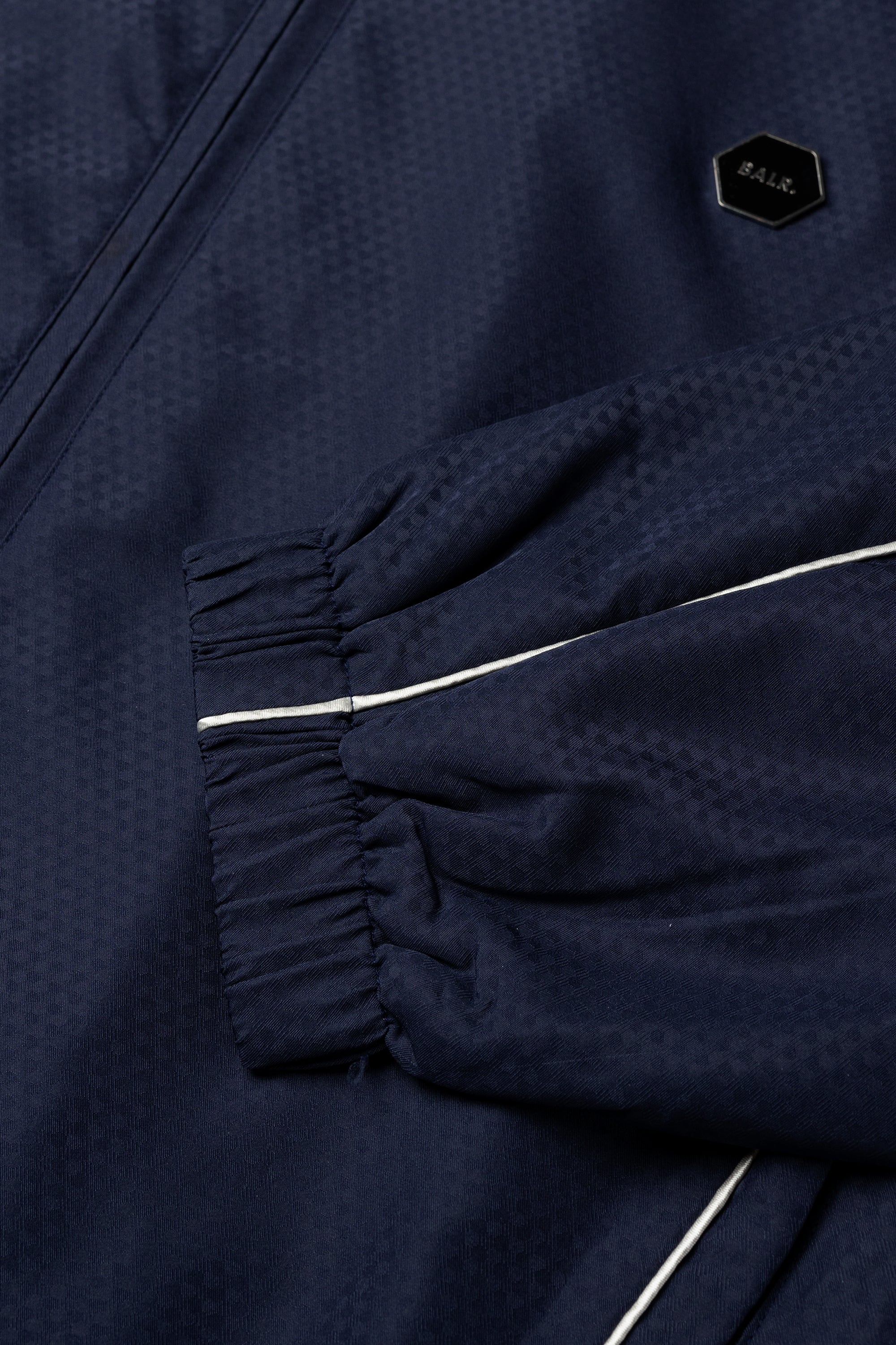 Jacquard Relaxed Track Veste Space Navy