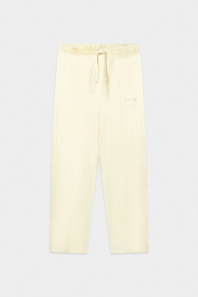 Brand Luxe Regular Straight Fit Pantalon White Swan
