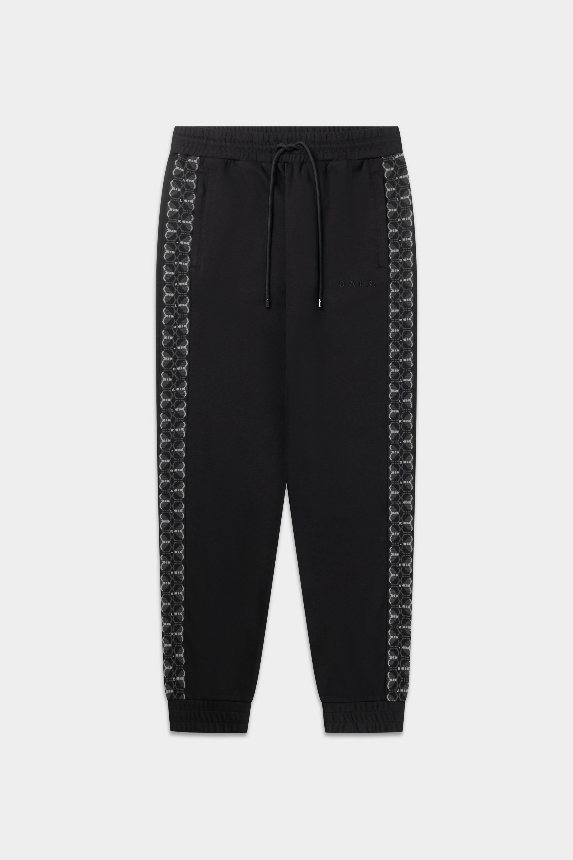 BALR. Monogram Ruban adhésif Regular Fit Track Pantalon noir